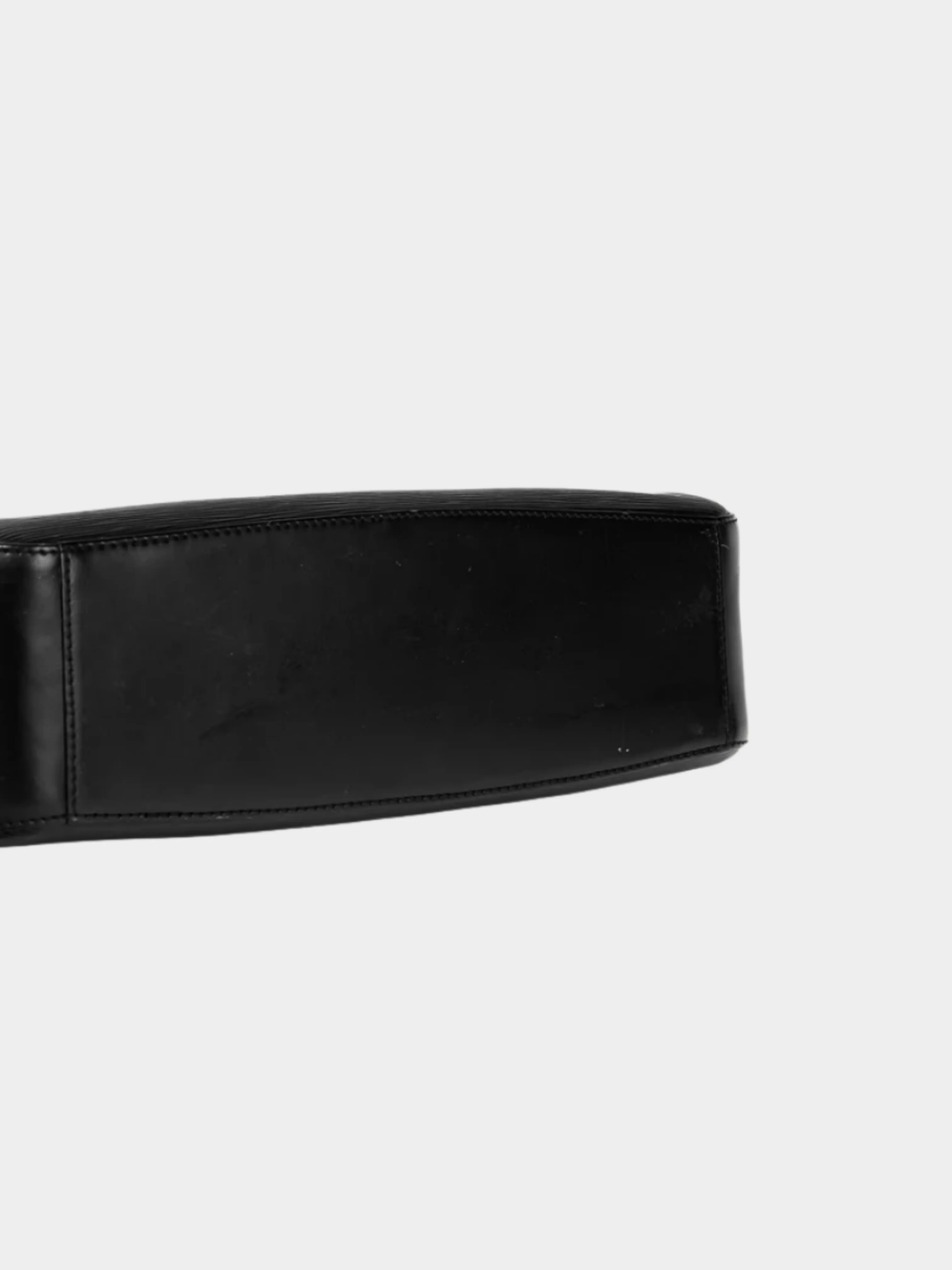 Louis Vuitton 2000s Jasmin Black Epi Leather Top-Handle Bag - Image 4