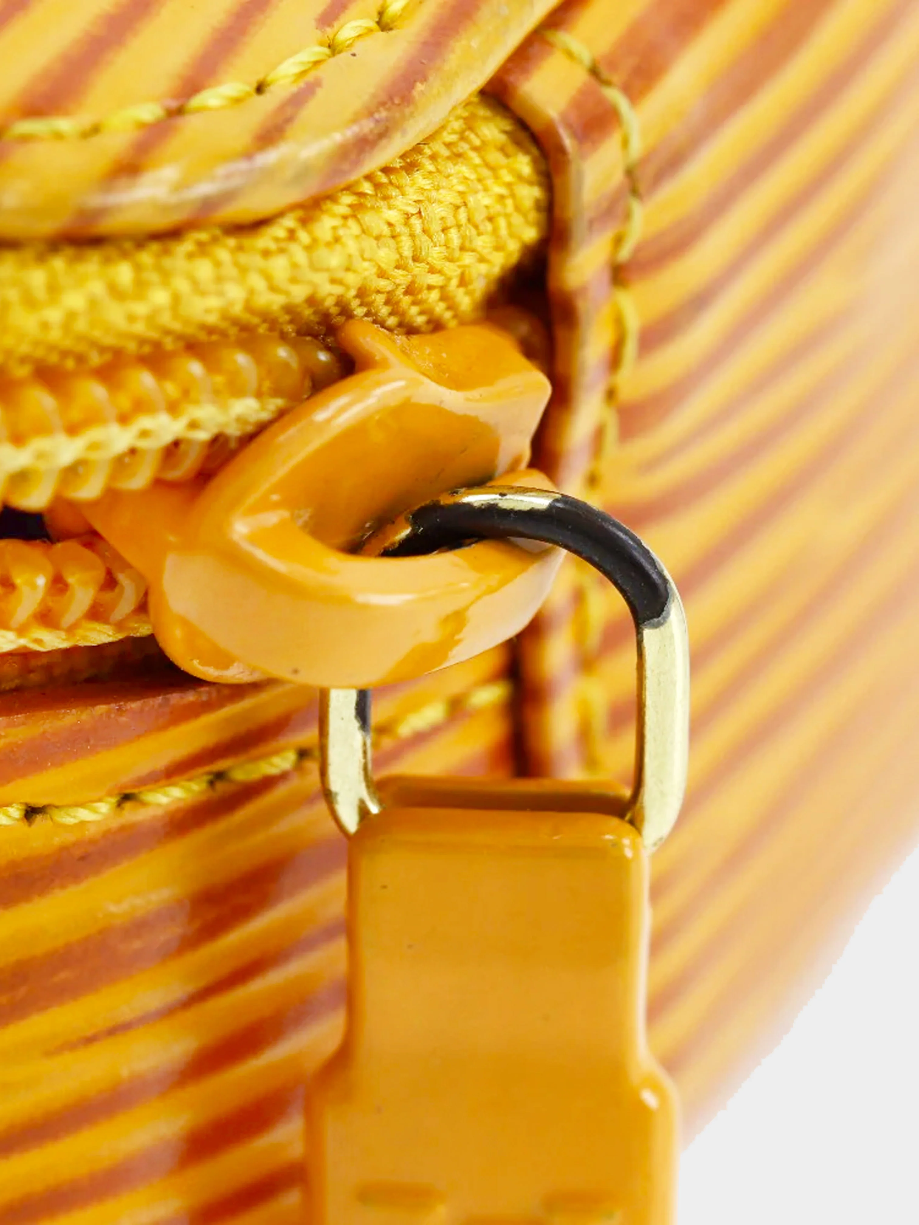 Louis Vuitton 2000s Yellow Epi Leather Ecrin Bijoux Jewelry Case - Image 4