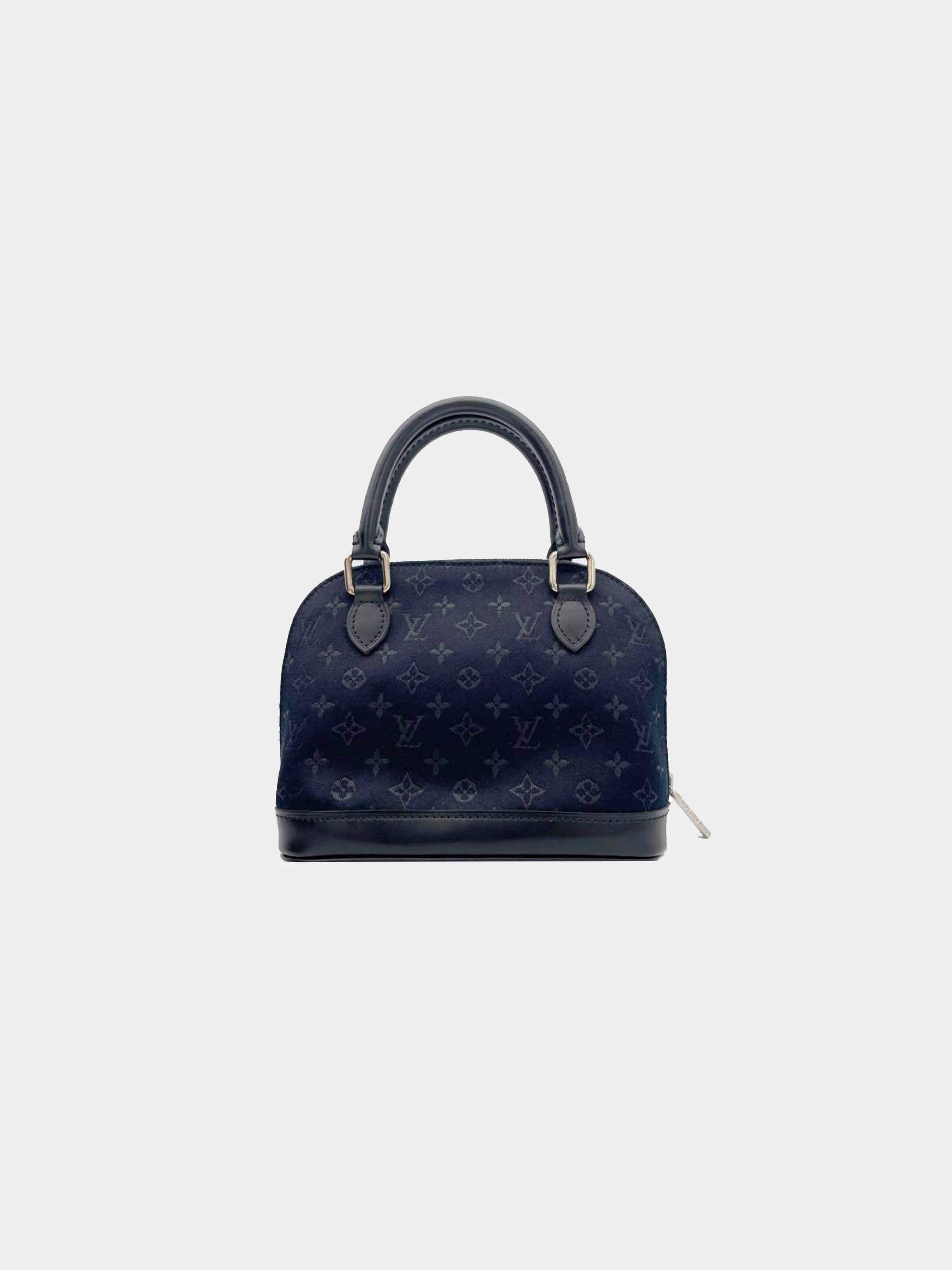 Louis Vuitton 2002 Satin Midnight Mini Alma - Image 2