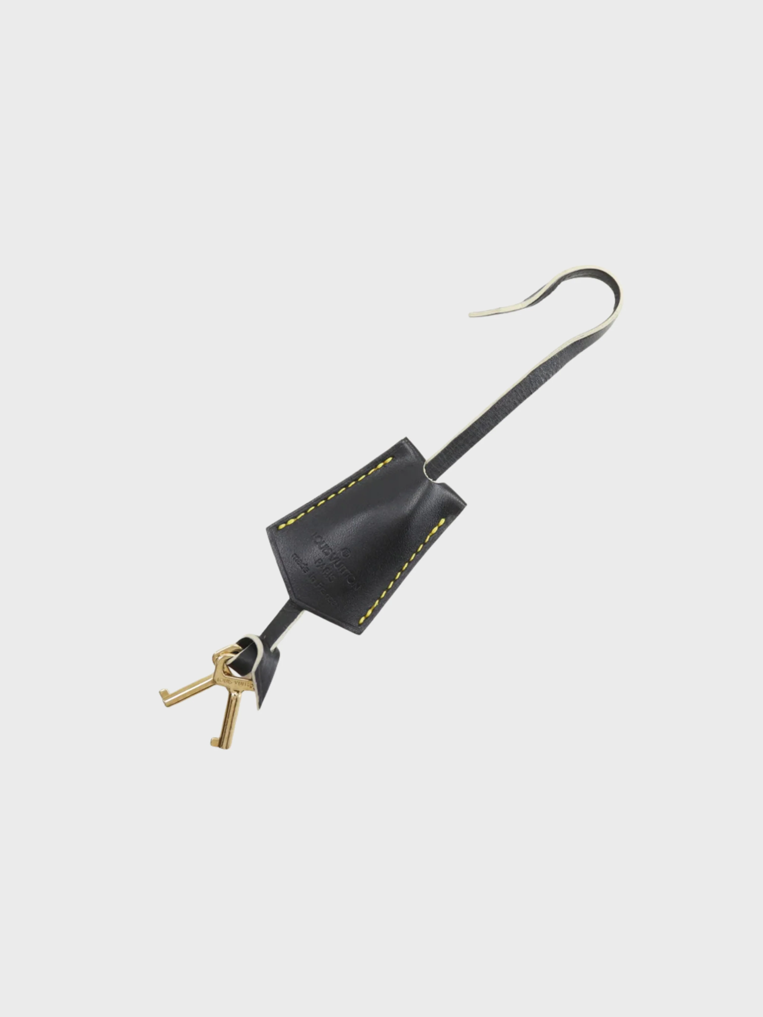 Louis Vuitton 2004 Black Suhali Goatskin Leather Fabuleux Tote Bag - Image 5