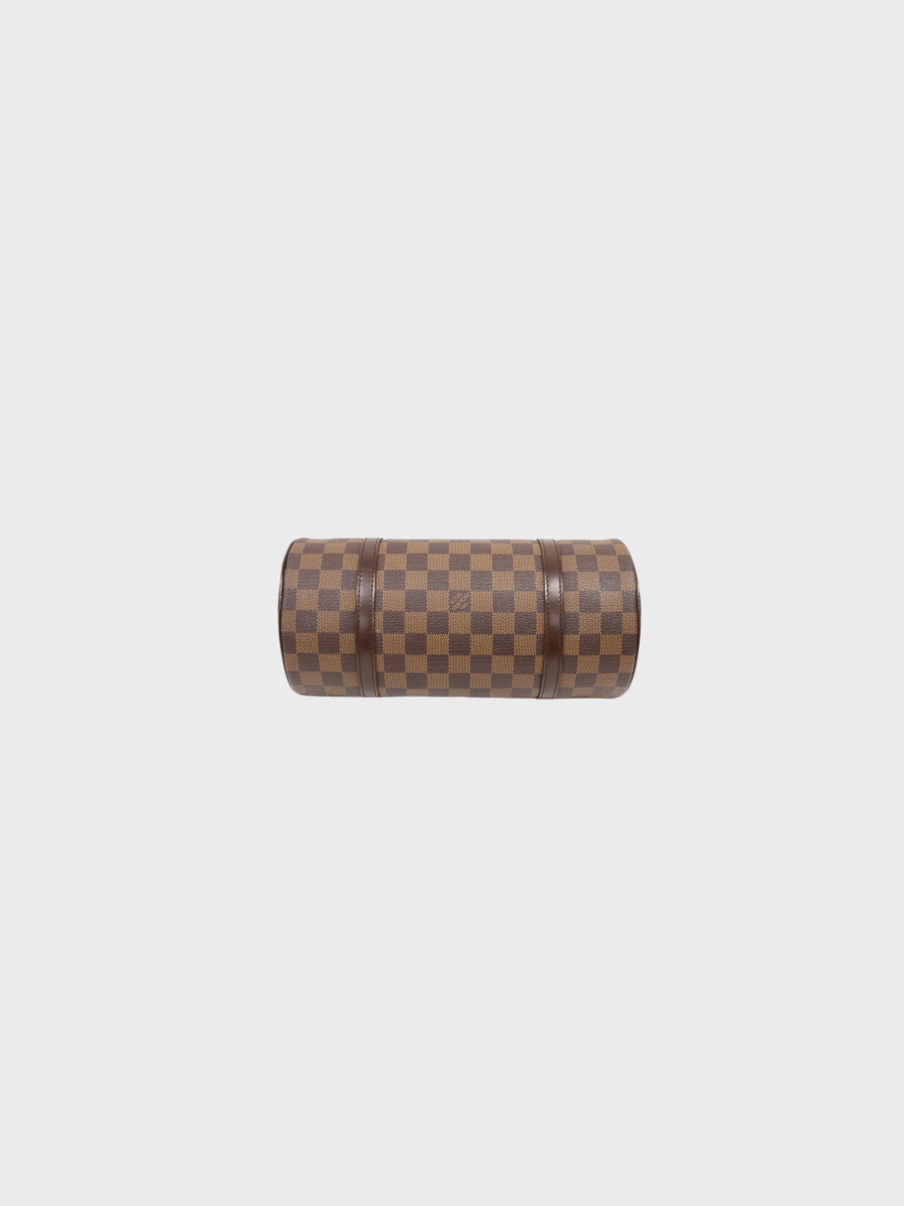 Louis Vuitton 2005 Brown Damier PVC Leather Papillon 26 Bag - Image 3