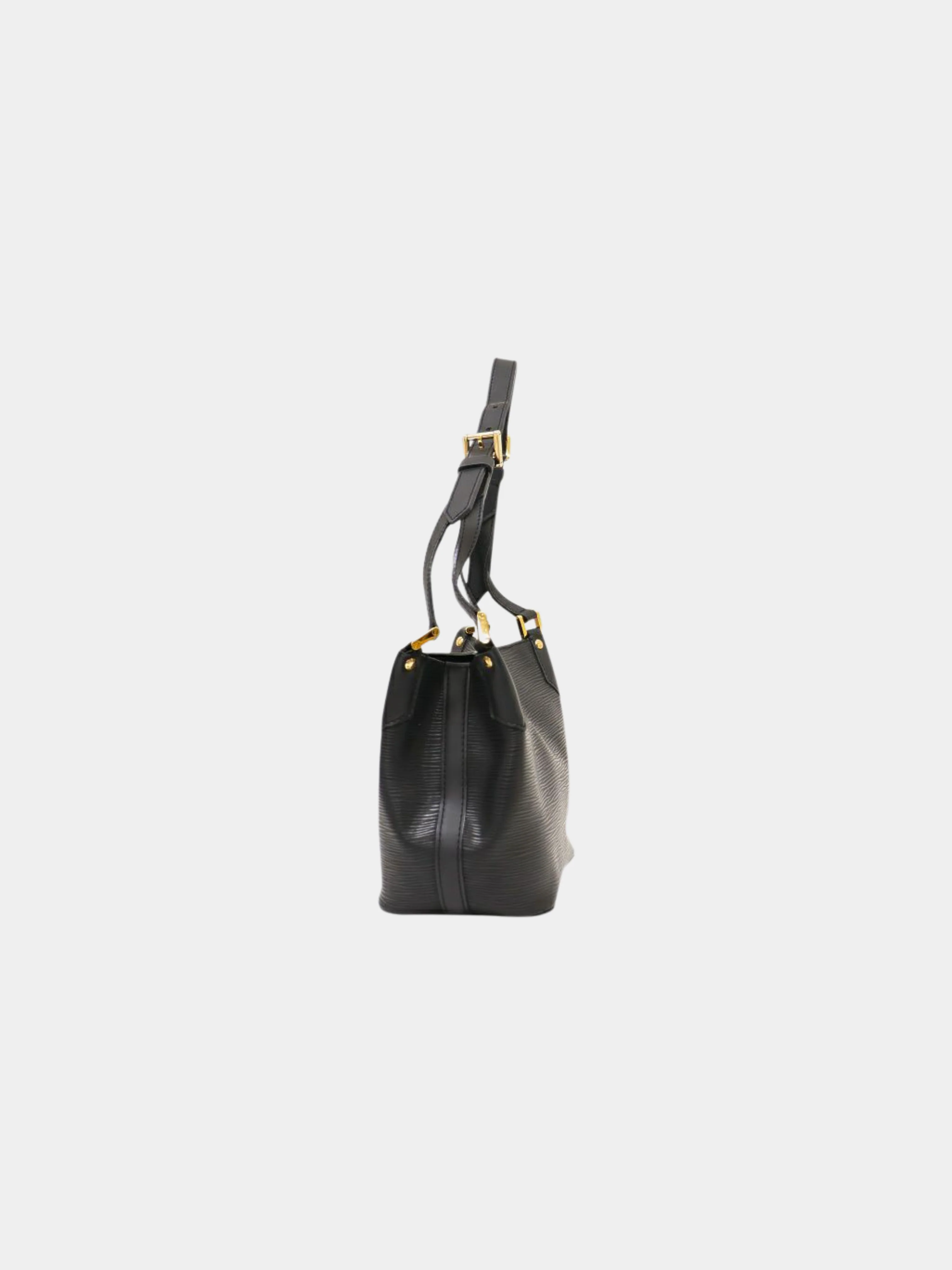 Louis Vuitton 2005 Noir Epi Leather Mandara PM Bag - Image 2