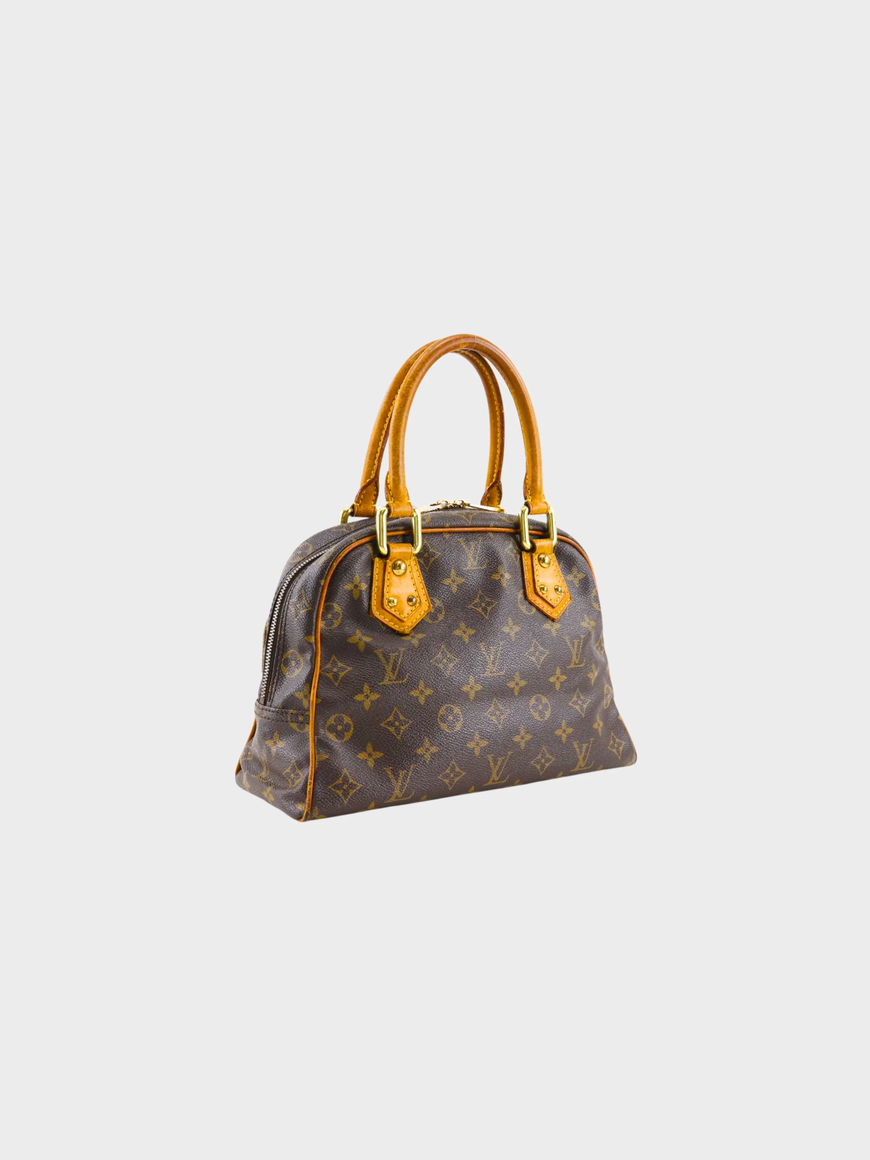 Louis Vuitton 2006 Brown Monogram Manhattan PM Handbag - Image 2