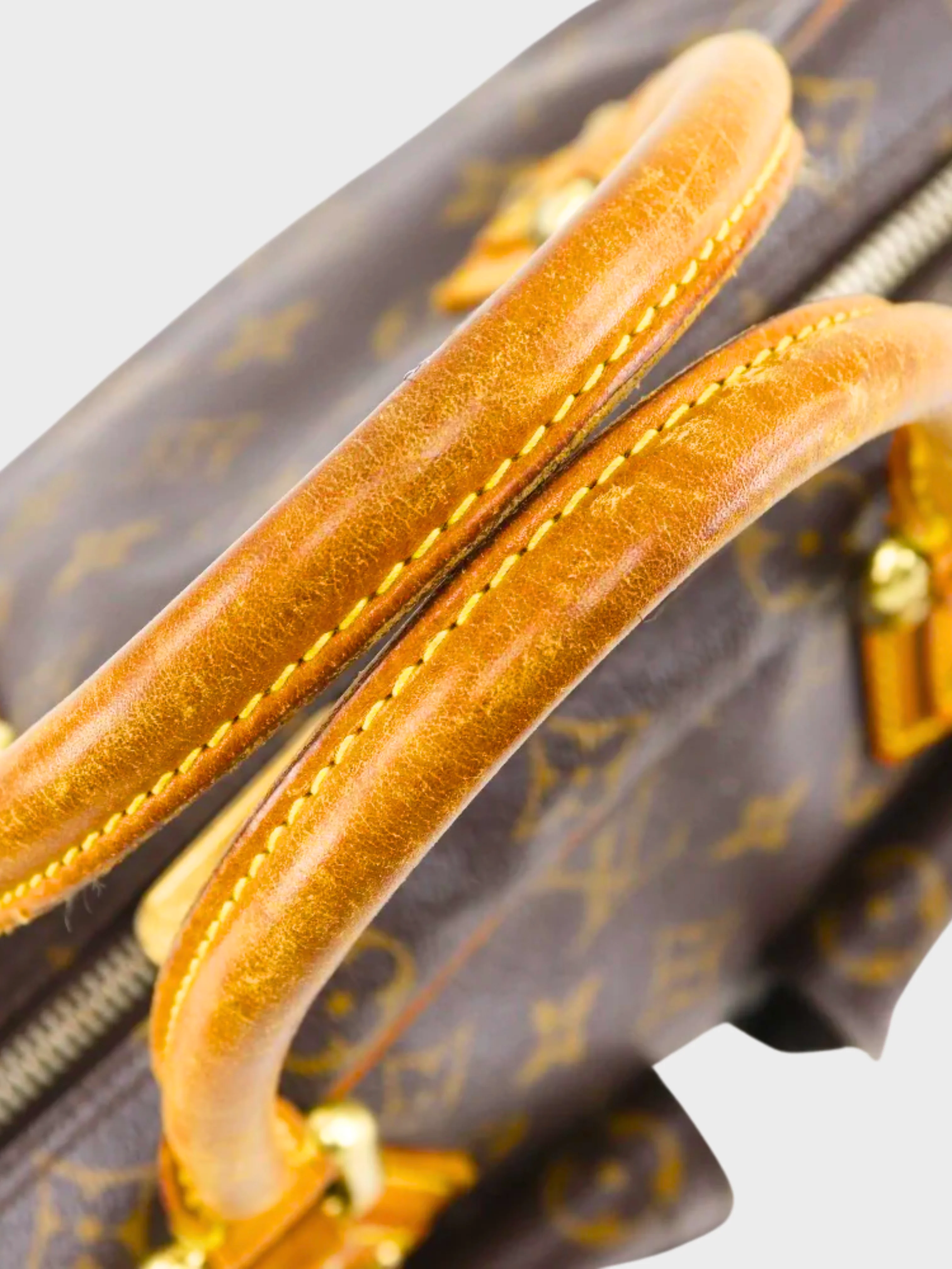 Louis Vuitton 2006 Brown Monogram Manhattan PM Handbag - Image 3