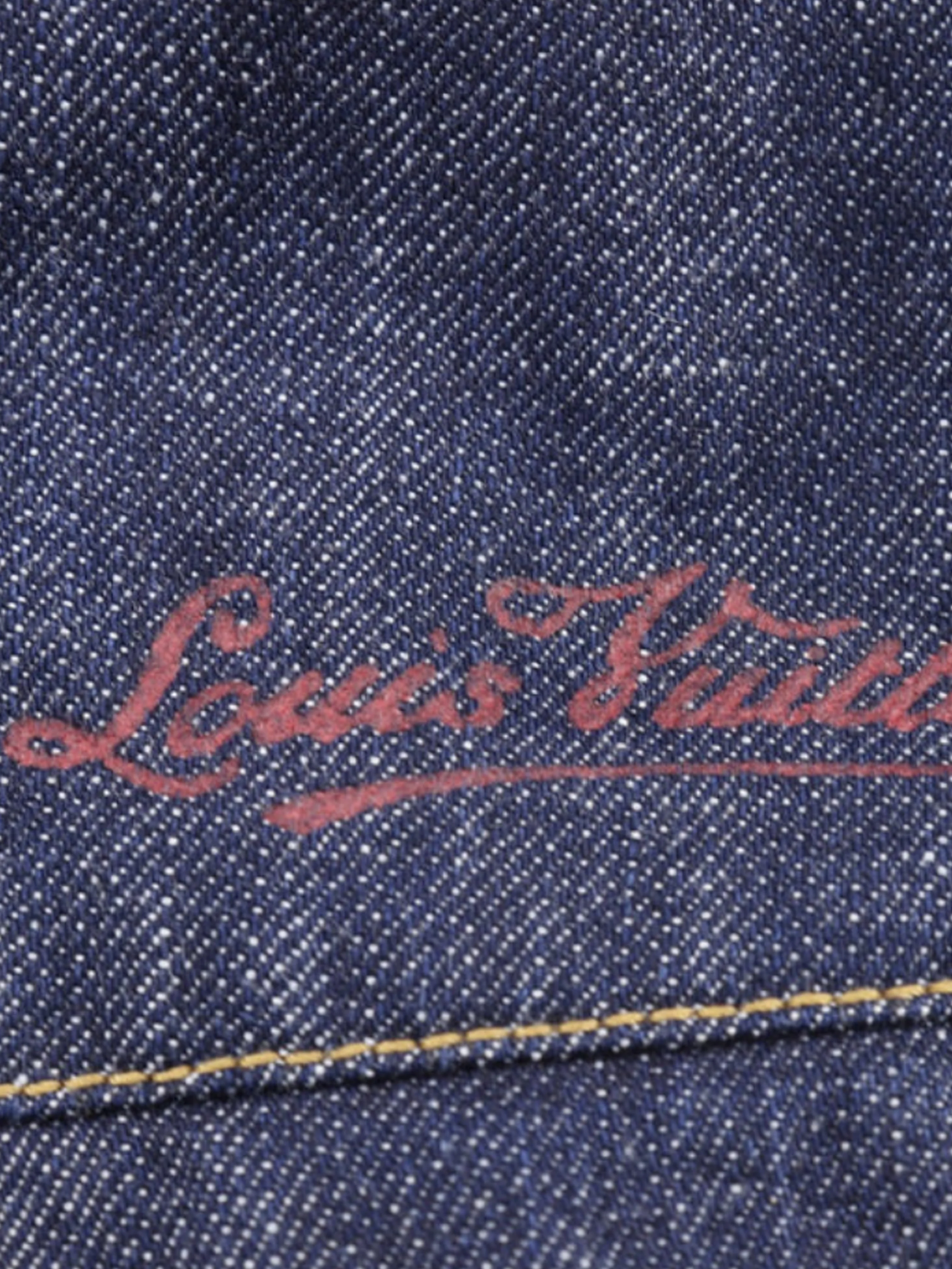 Louis Vuitton 2008 Dark Denim Cotton Jacket - Image 4