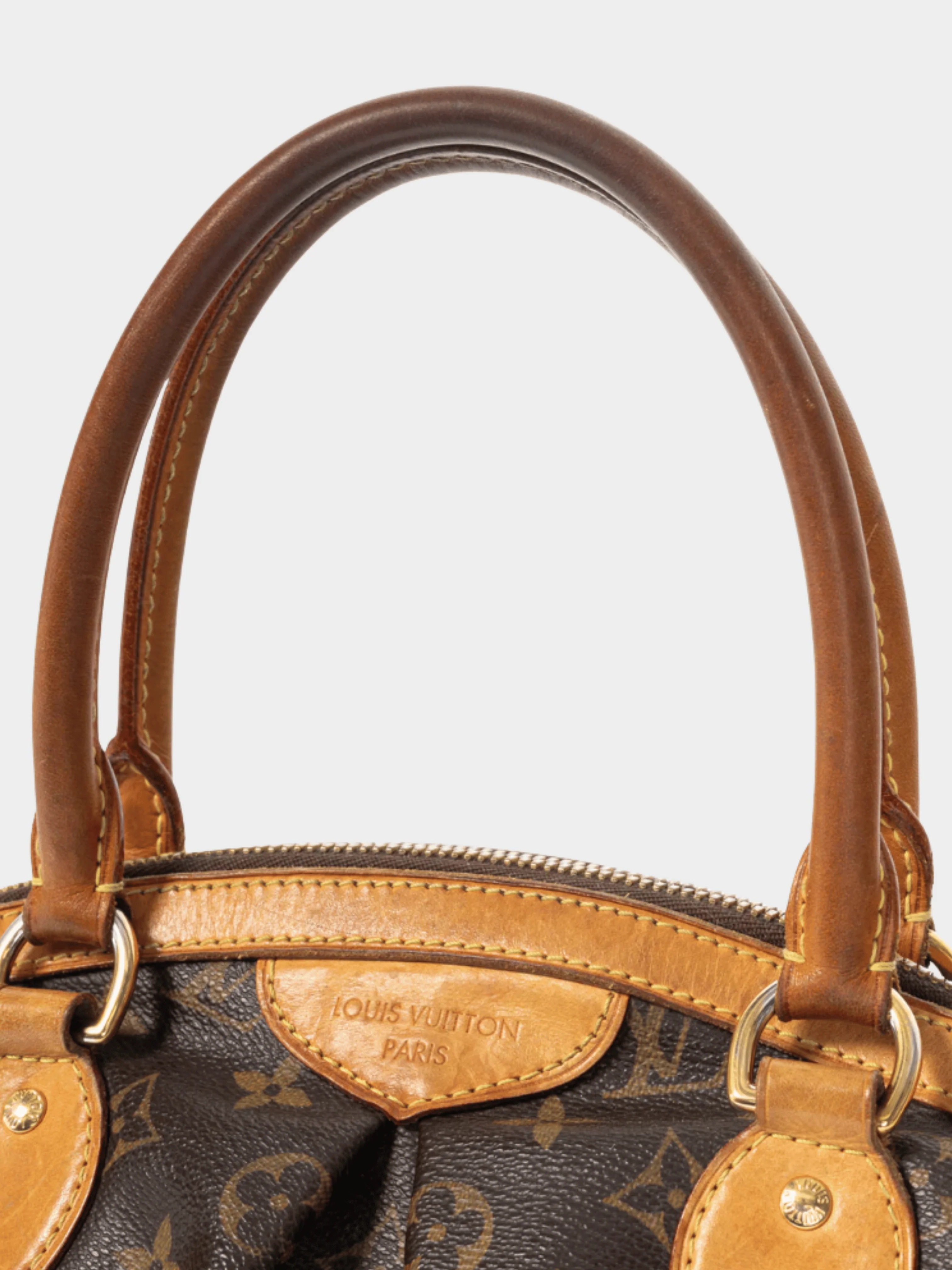 Louis Vuitton 2008 Tivoli PM Monogram Canvas and Leather-Trim Handbag - Image 5