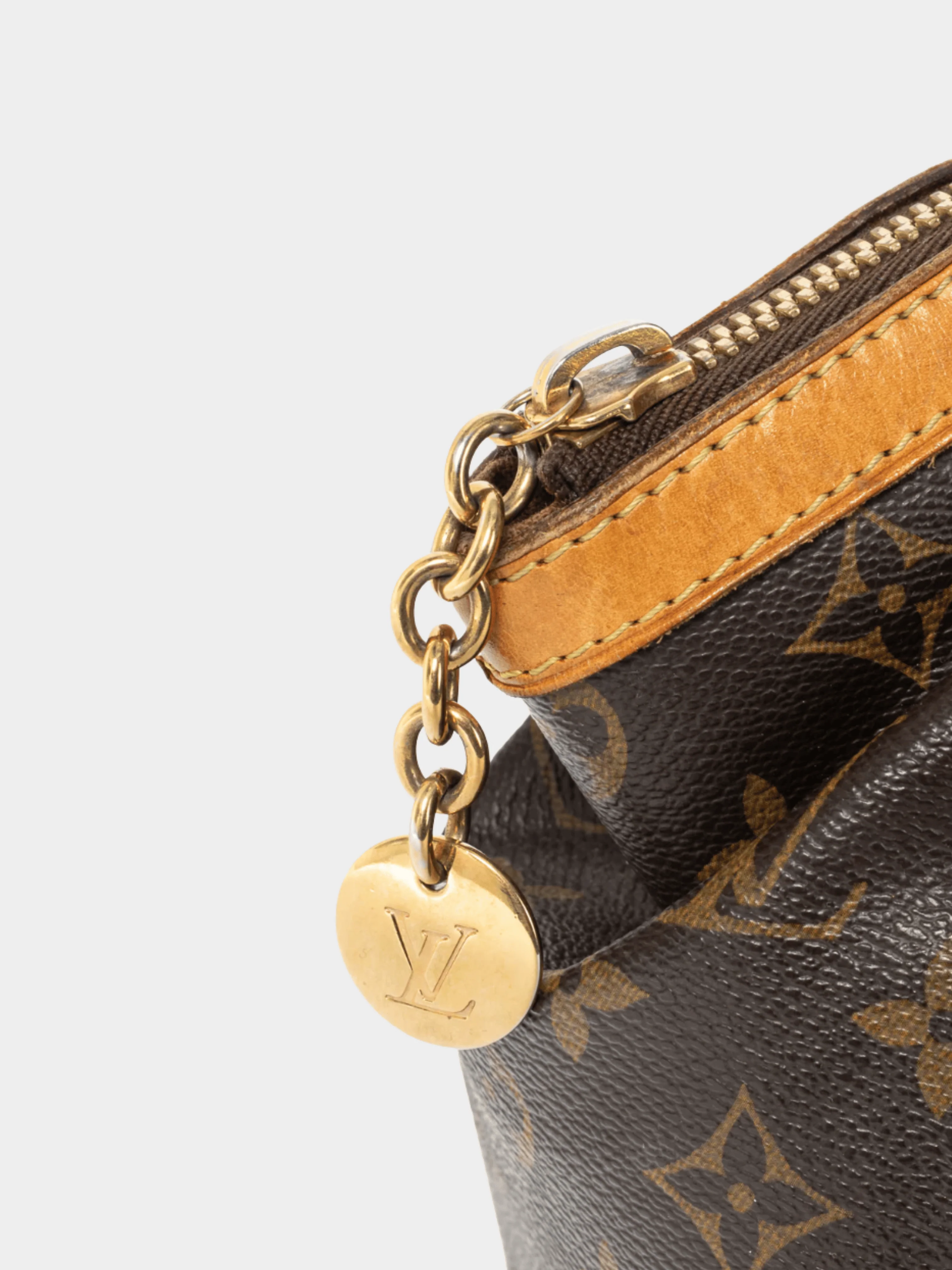 Louis Vuitton 2008 Tivoli PM Monogram Canvas and Leather-Trim Handbag - Image 6