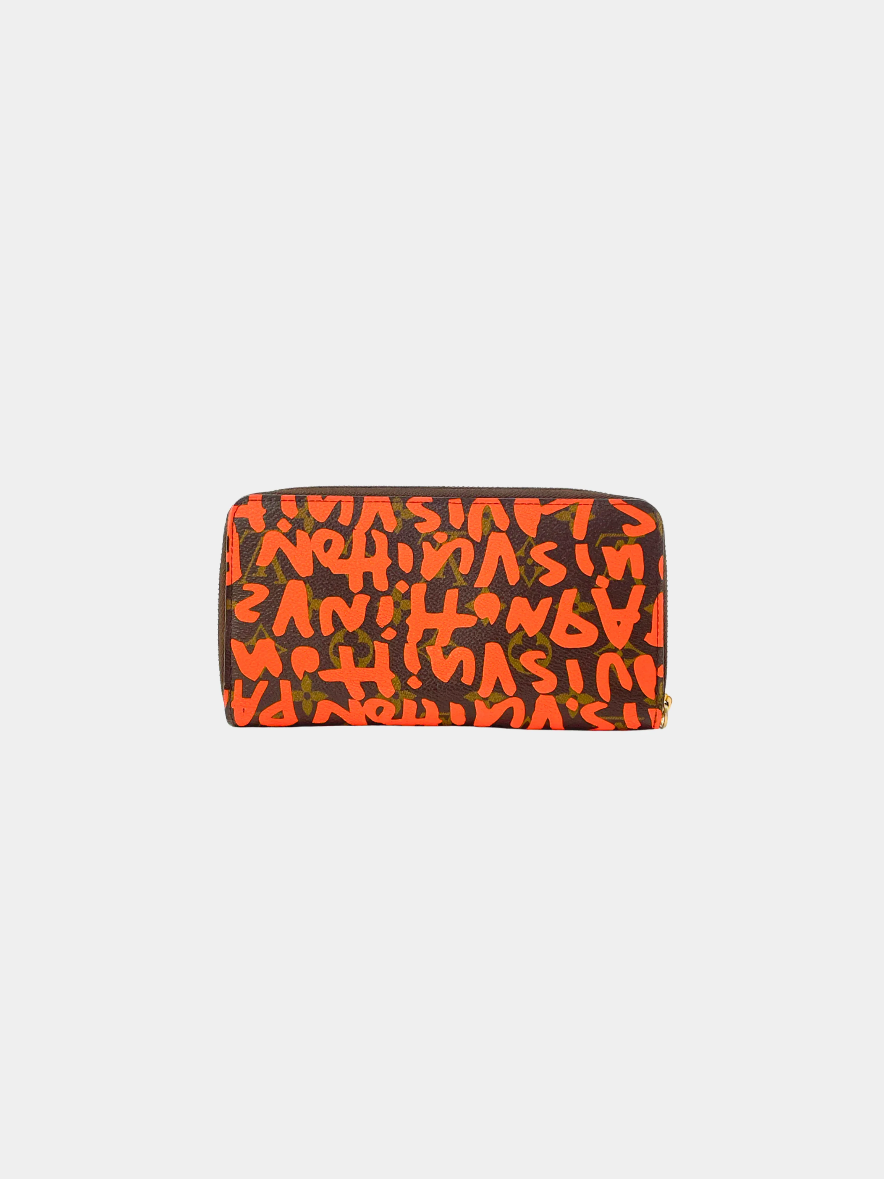 Louis Vuitton 2009 Brown monogram graffiti zippy wallet - Image 2