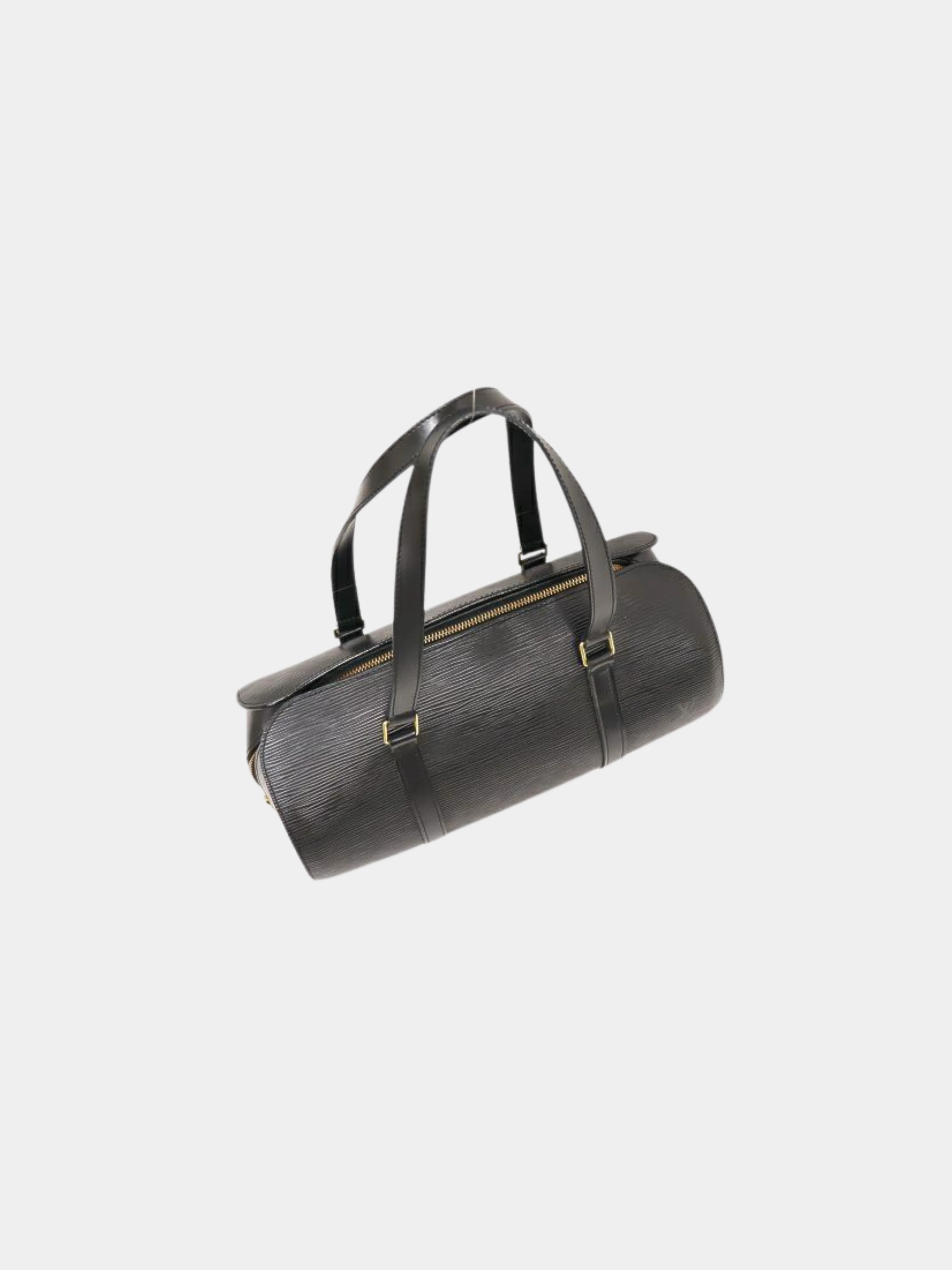 Louis Vuitton 2010s Black Epi Soufflot Bag - Image 6