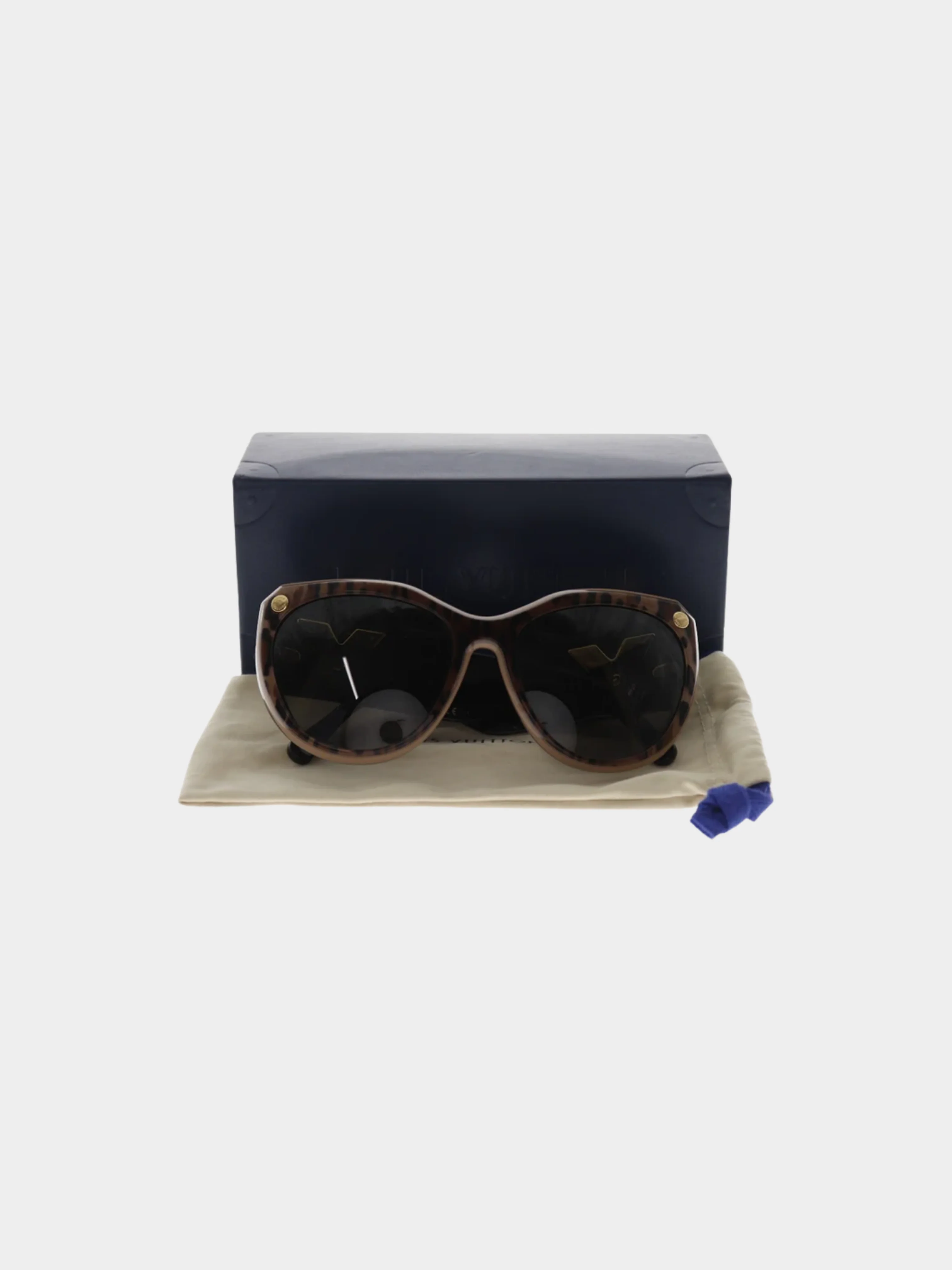 Louis Vuitton 2010s Brown My Fair Lady Sunglasses - Image 5
