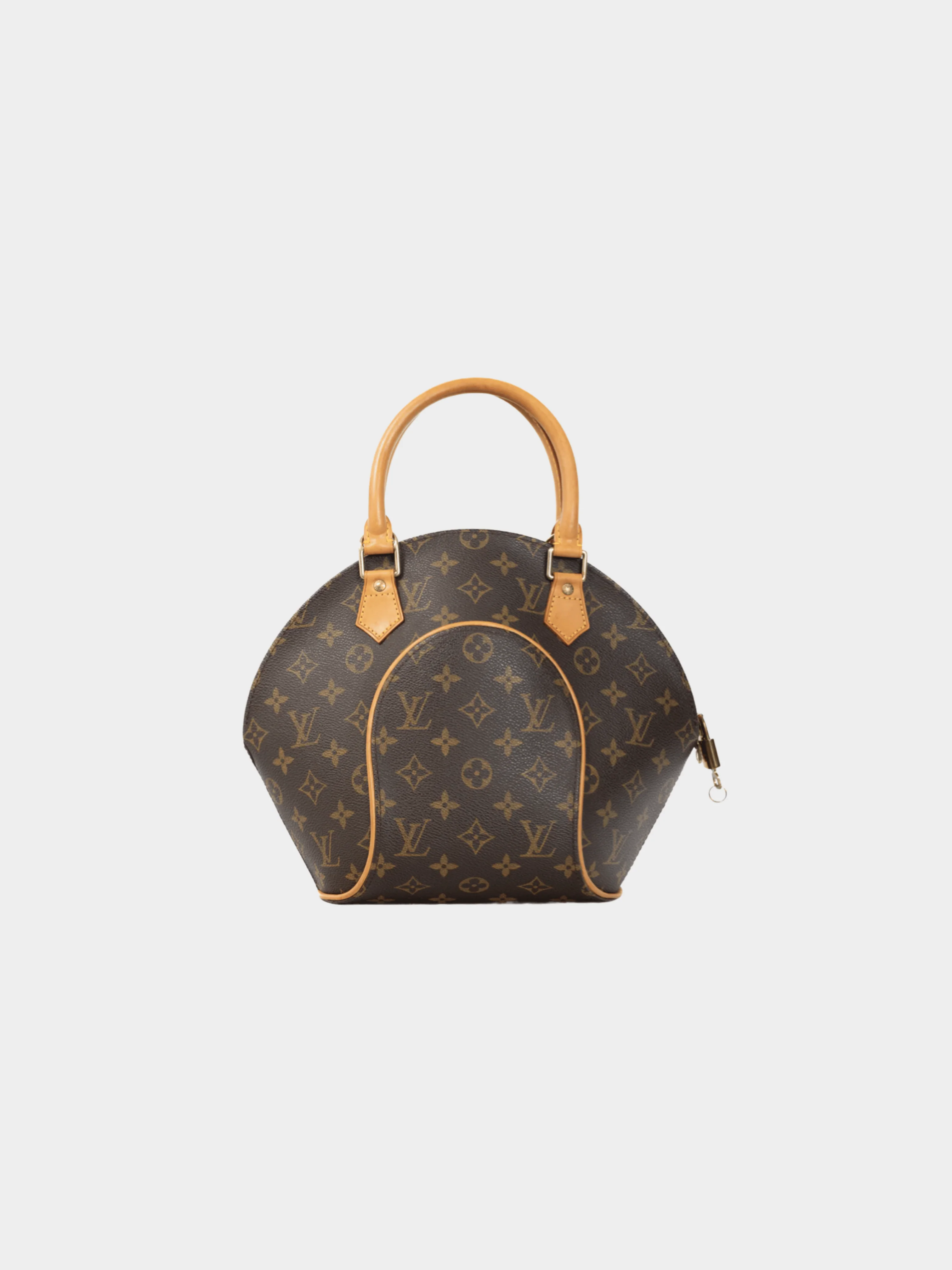 Louis Vuitton 2010s Ellipse PM Monogram Canvas Structured Handbag - Image 2