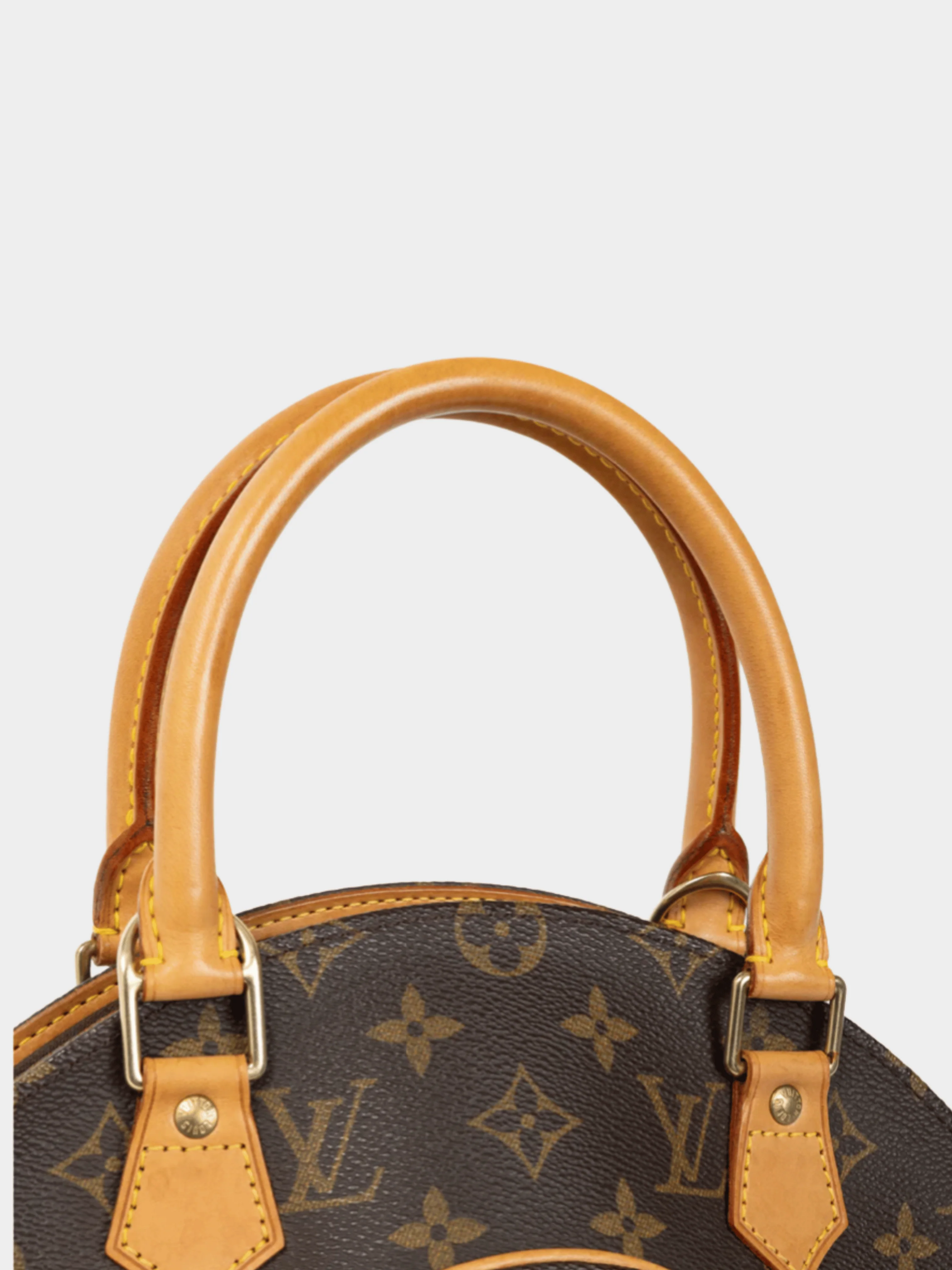 Louis Vuitton 2010s Ellipse PM Monogram Canvas Structured Handbag - Image 5