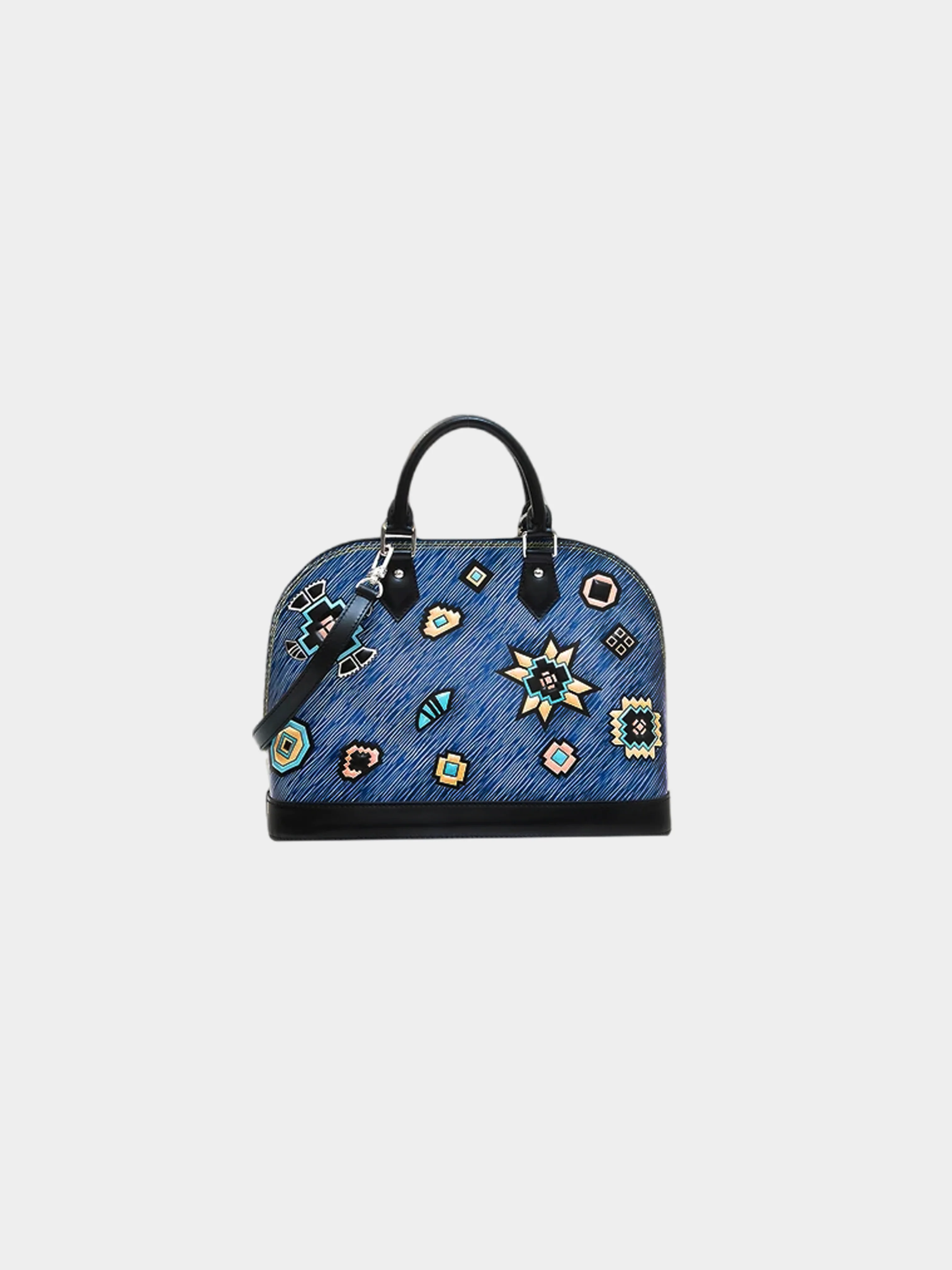 Louis Vuitton 2015 Epi Denim Handbag - Image 2