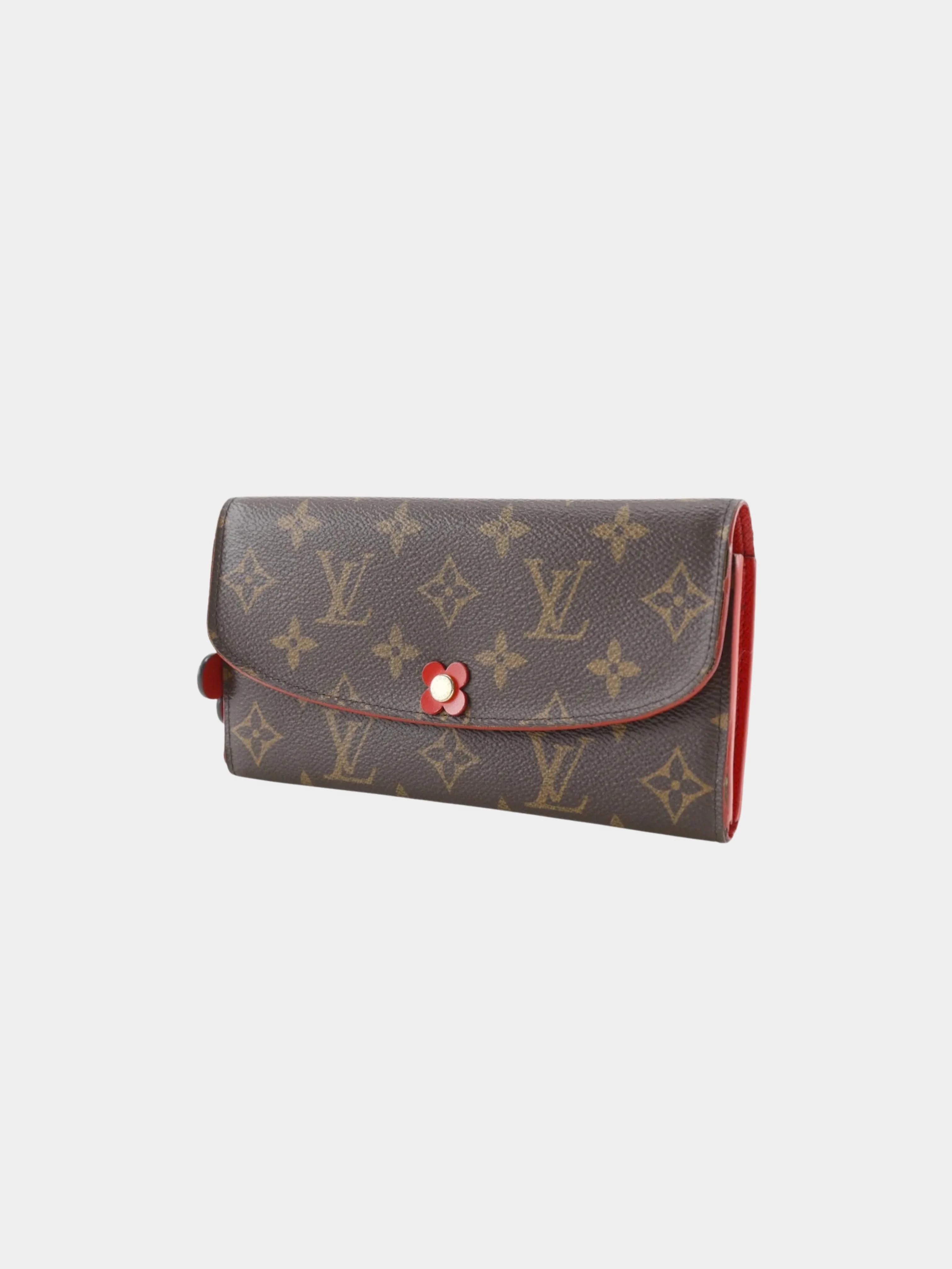 Louis Vuitton 2018 Brown Monogram Canvas Portefeuille Emily Wallet - Image 2