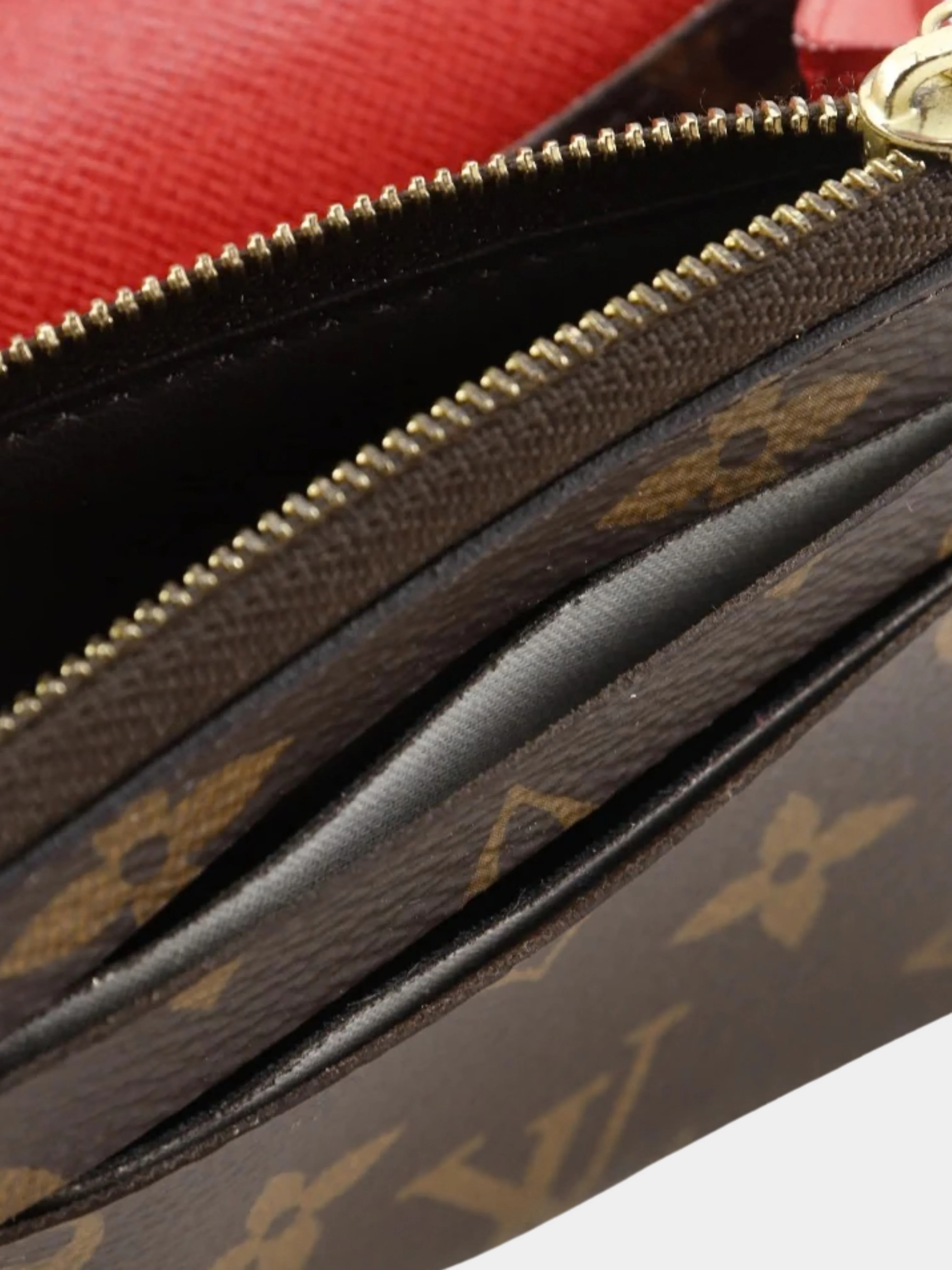 Louis Vuitton 2018 Brown Monogram Canvas Portefeuille Emily Wallet - Image 5