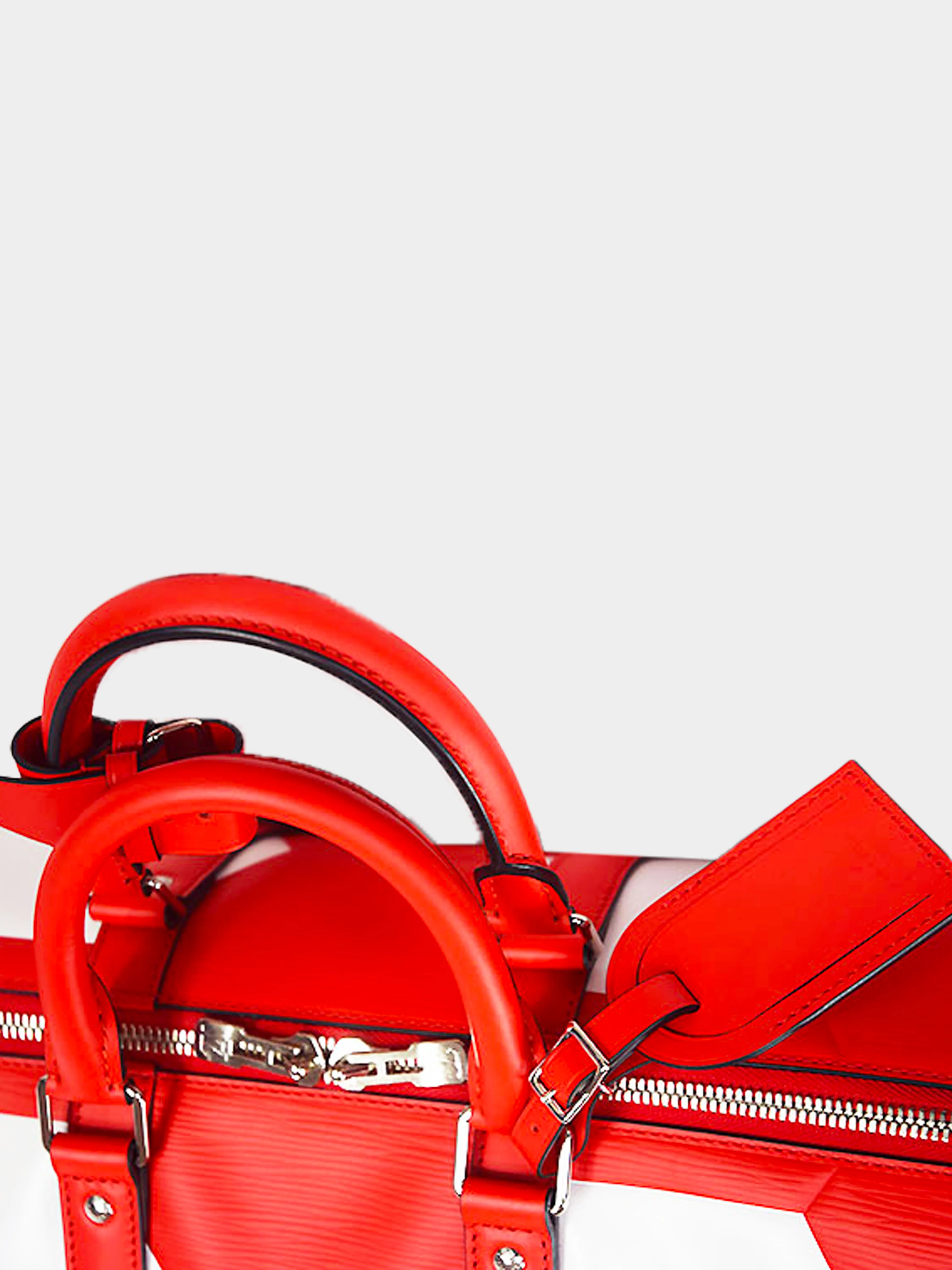 Louis Vuitton 2018 FIFA World Cup Red Bandouliere 50 Bag - Image 4