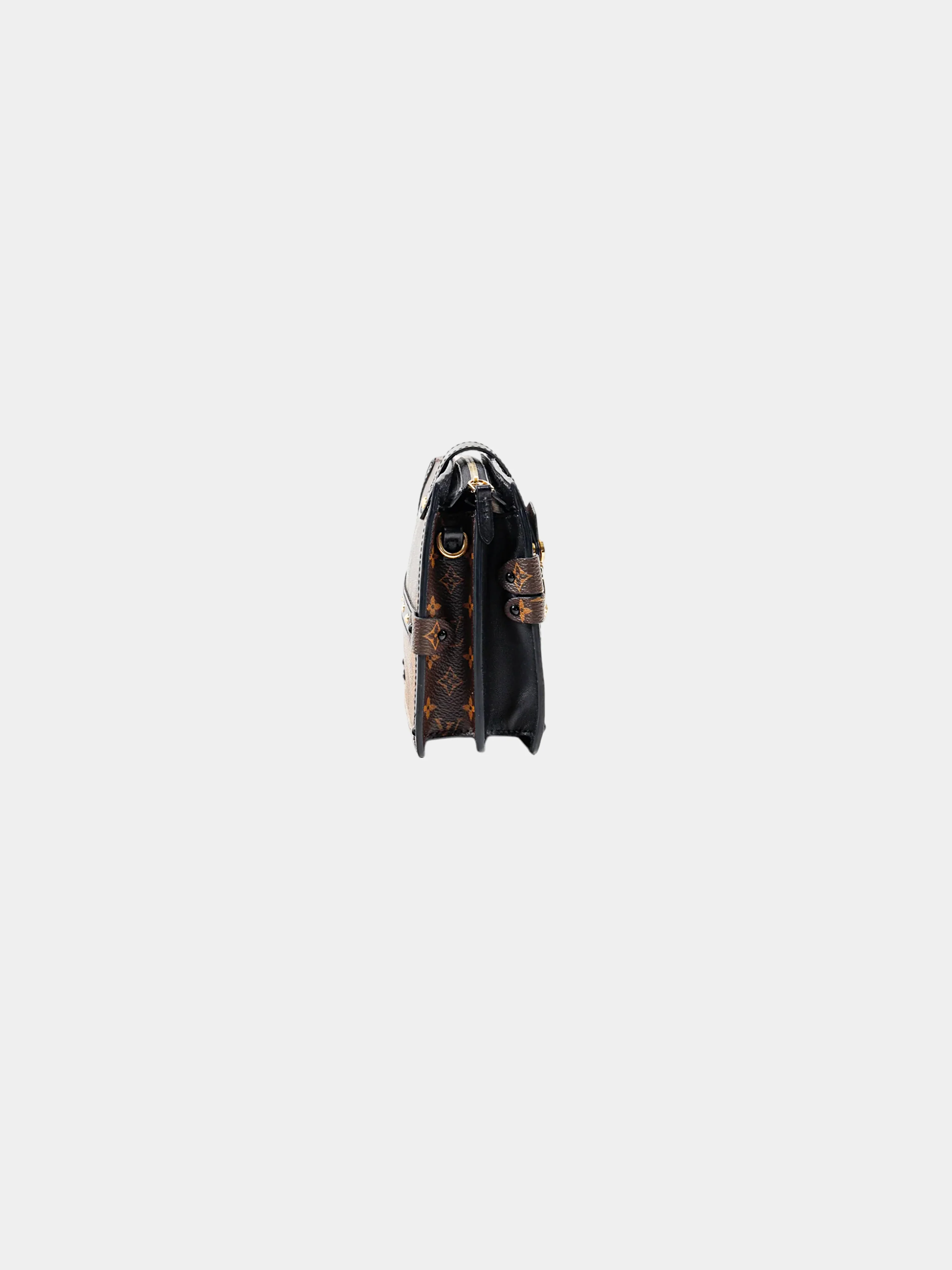 Louis Vuitton 2019 Reverse Monogram Coated Canvas Trunk Clutch - Image 2