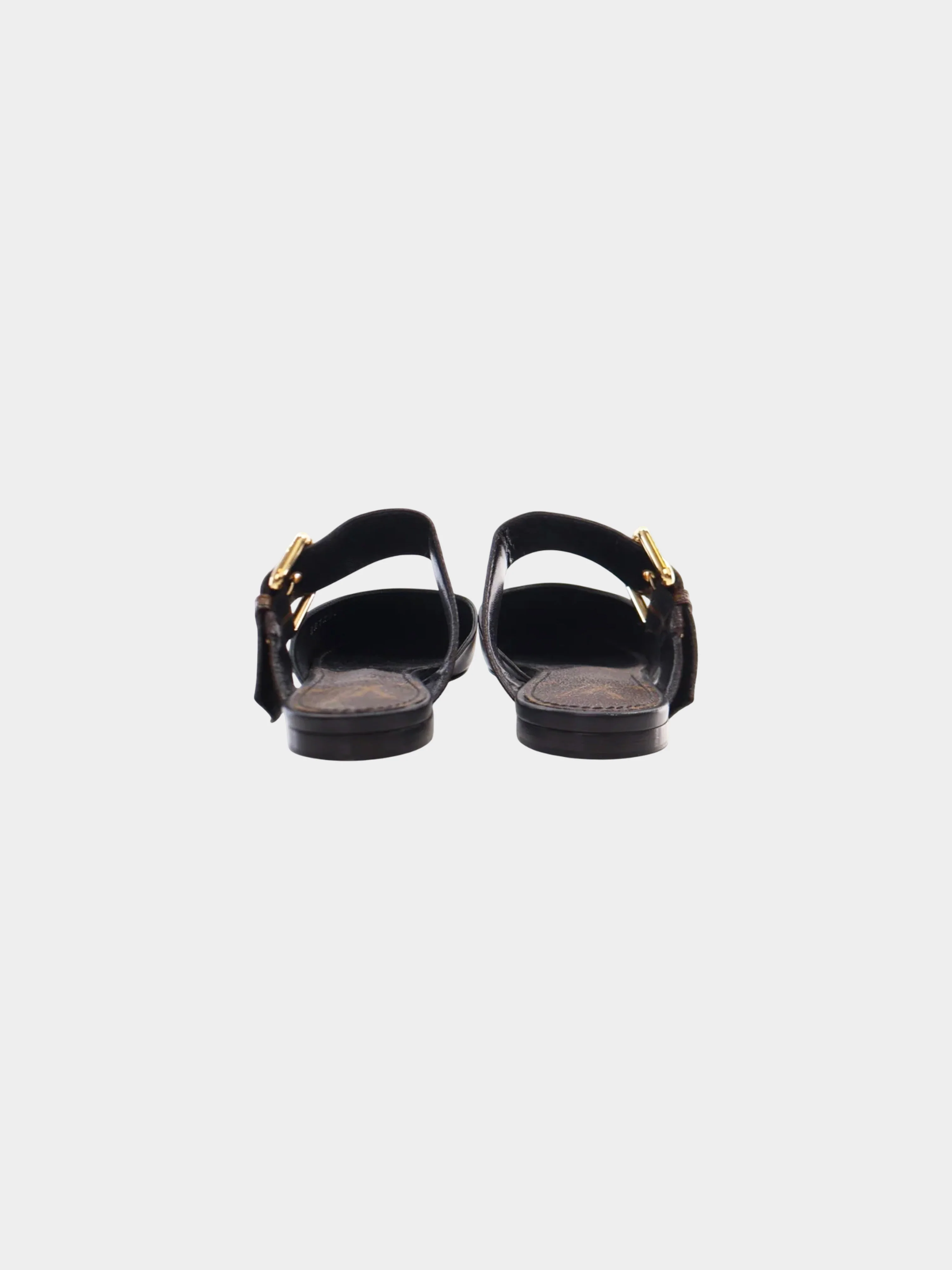 Louis Vuitton 2020 Monogram Studded Sofia Flat Mules - Image 5