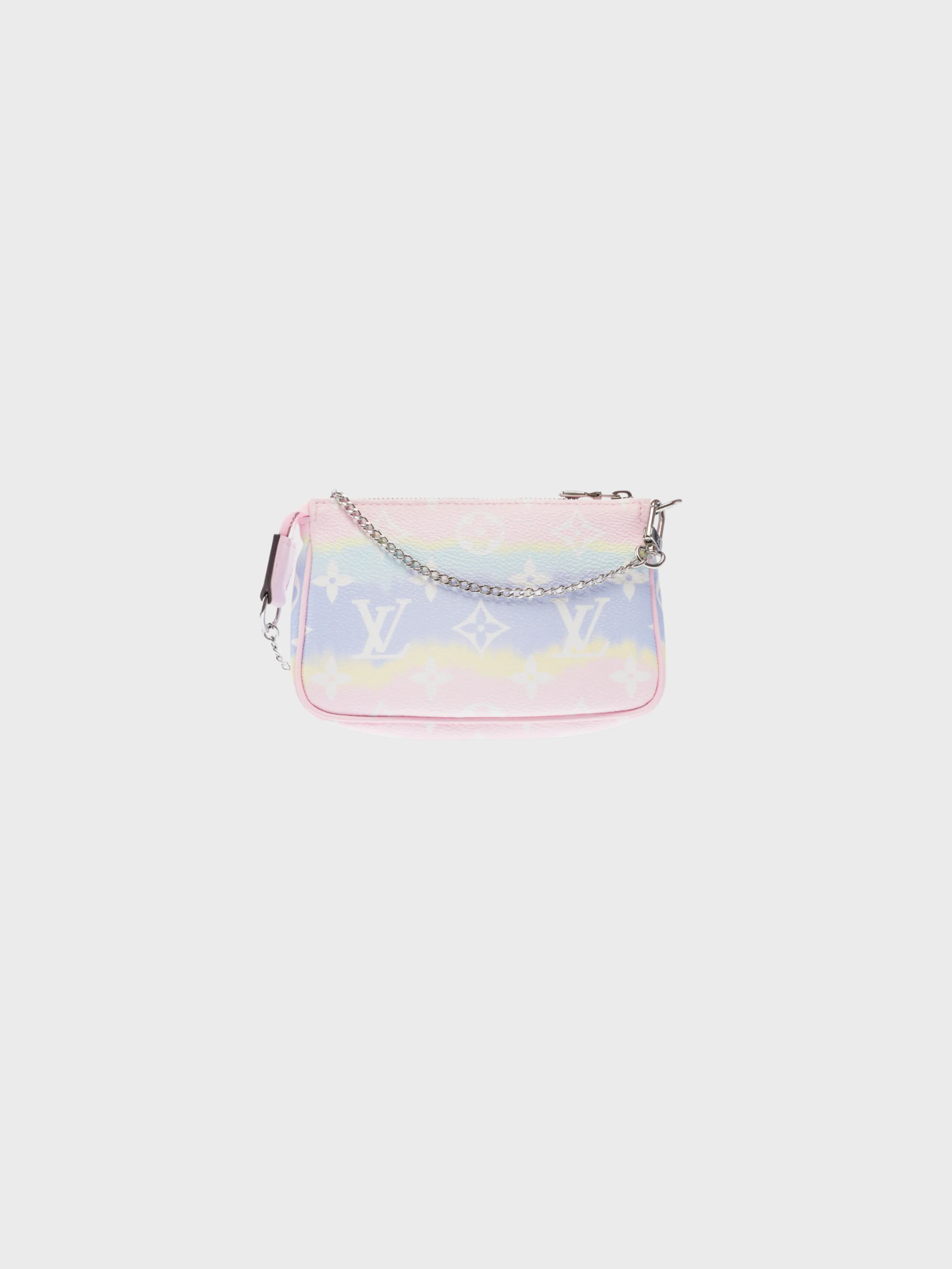Louis Vuitton 2020 Pink Monogram Canvas Mini Pochette Accessoires Escale
