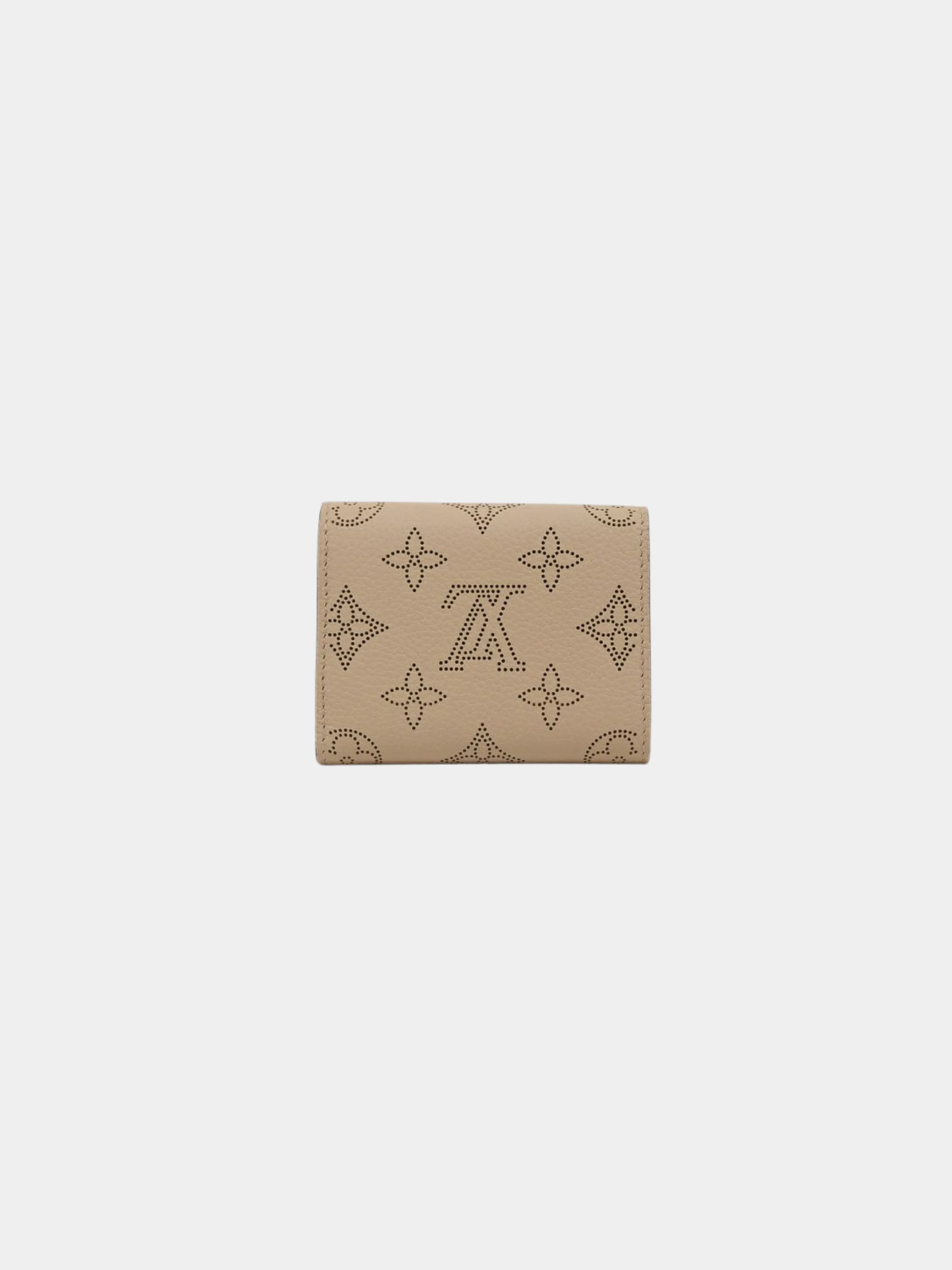 Louis Vuitton 2020s Beige Leather Portefeuille Iris XS Wallet - Image 2