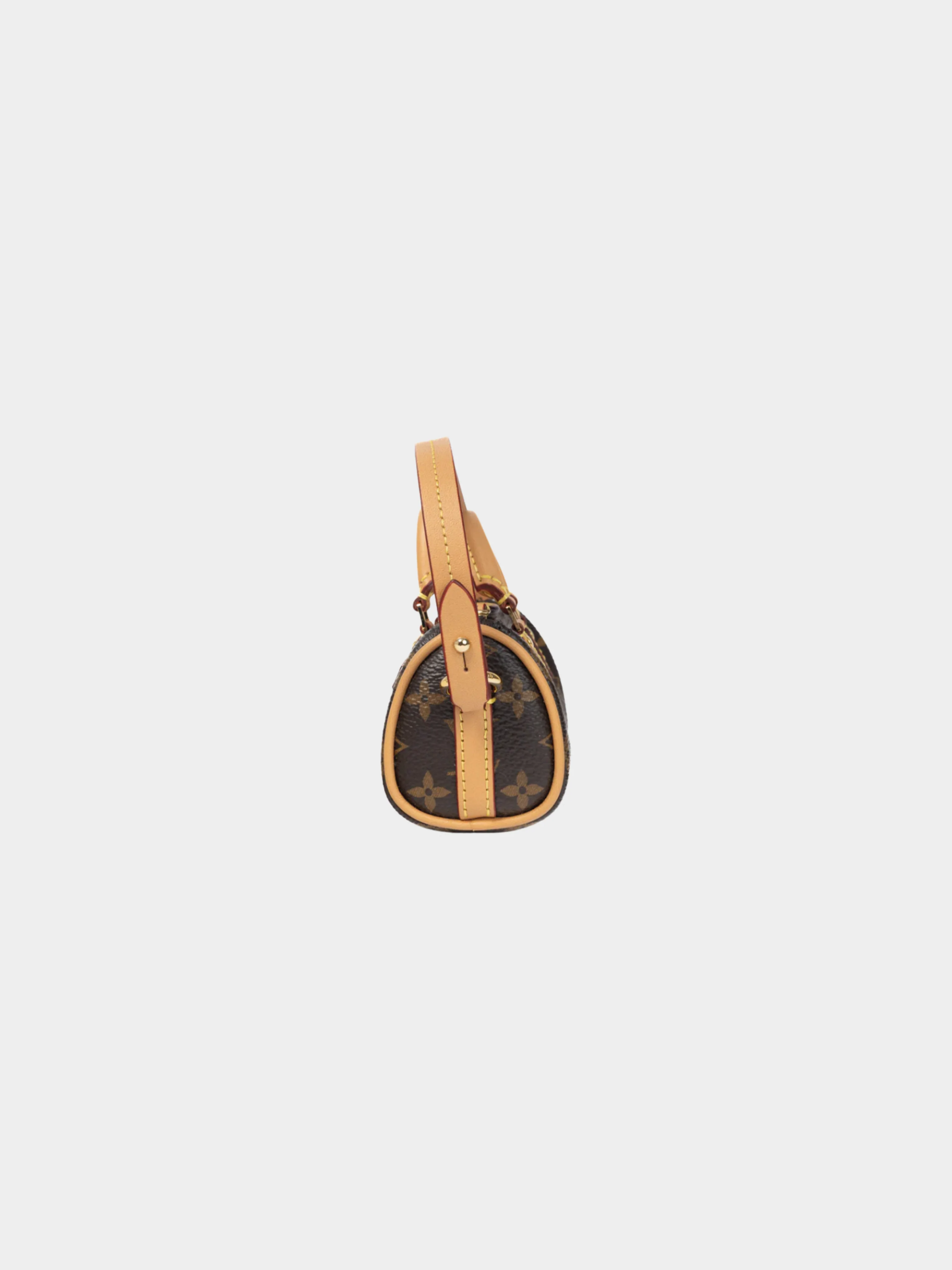 Louis Vuitton 2022 Micro Speedy Monogram Bag Charm - Image 3