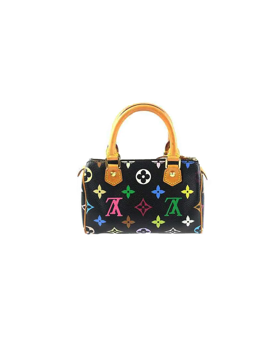 Louis Vuitton 2003 Black Multicolor Mini Speedy - Image 2