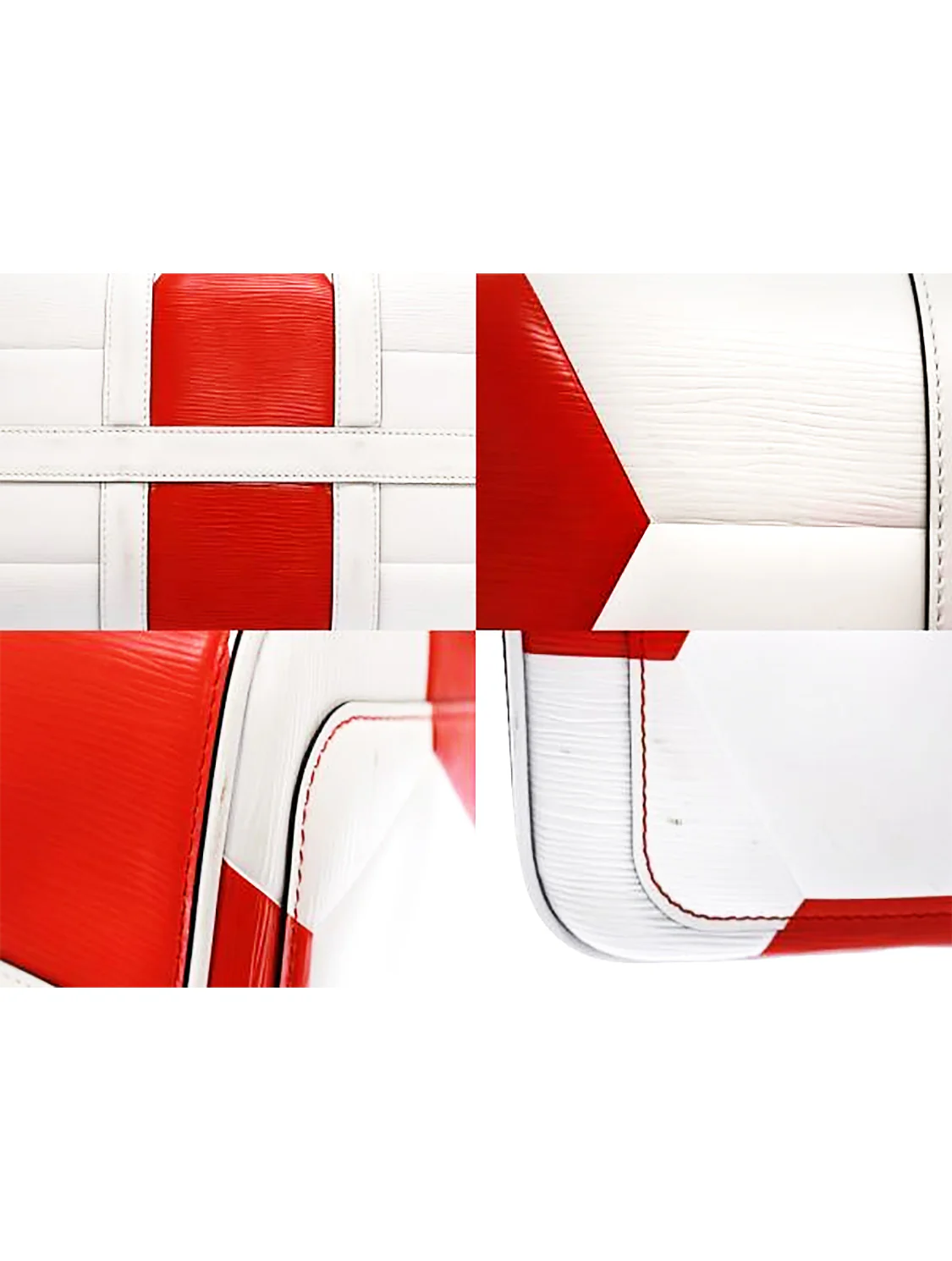 Louis Vuitton Gray and Red 2018 World Cup Limited Edition Keepall 50 - Image 4