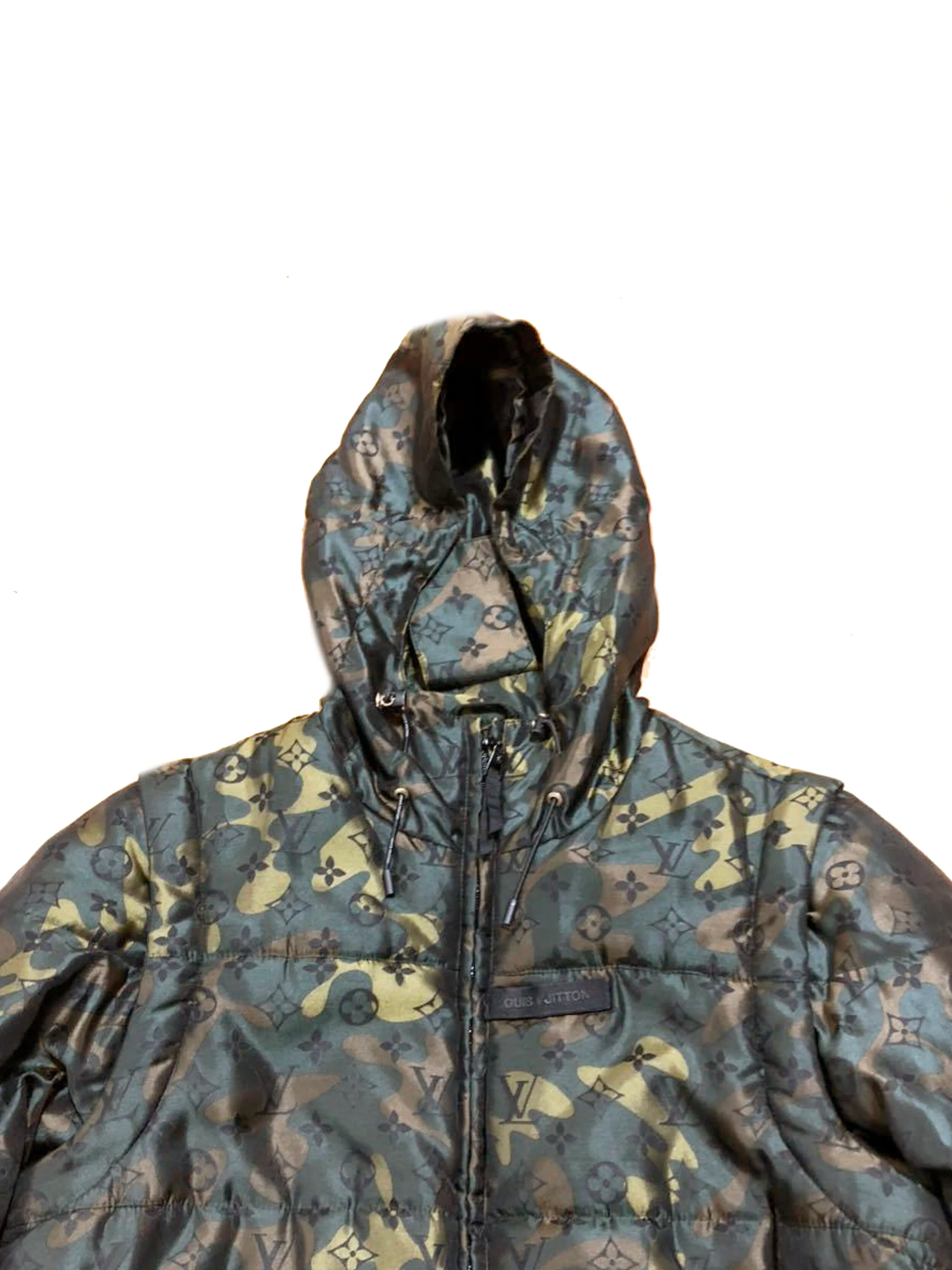 Louis Vuitton x Murakami 2000s Monogram Convertible Puffer Jacket/Vest - Image 3