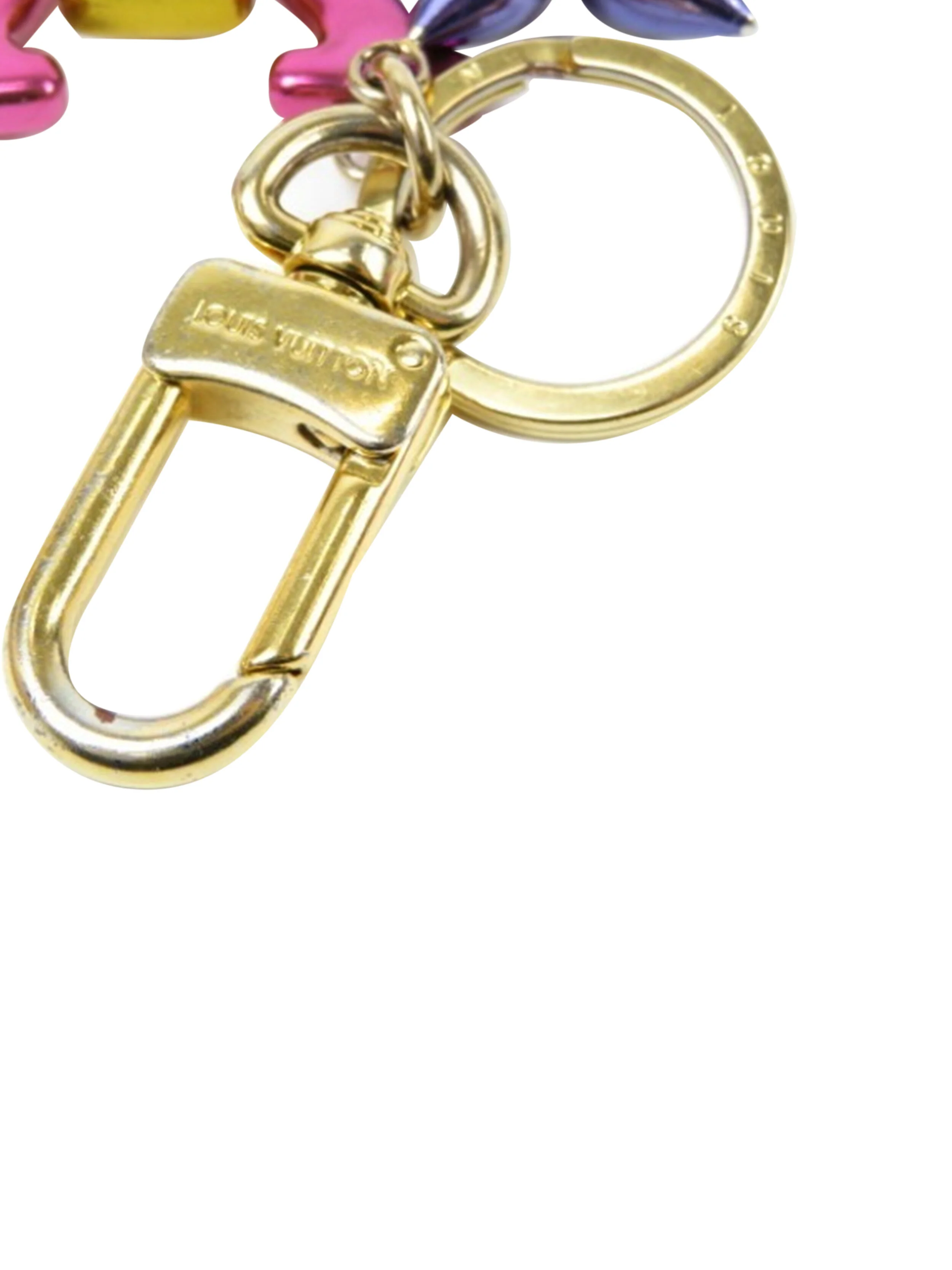 Louis Vuitton 2000s Multi Chrome Key Chain - Image 3