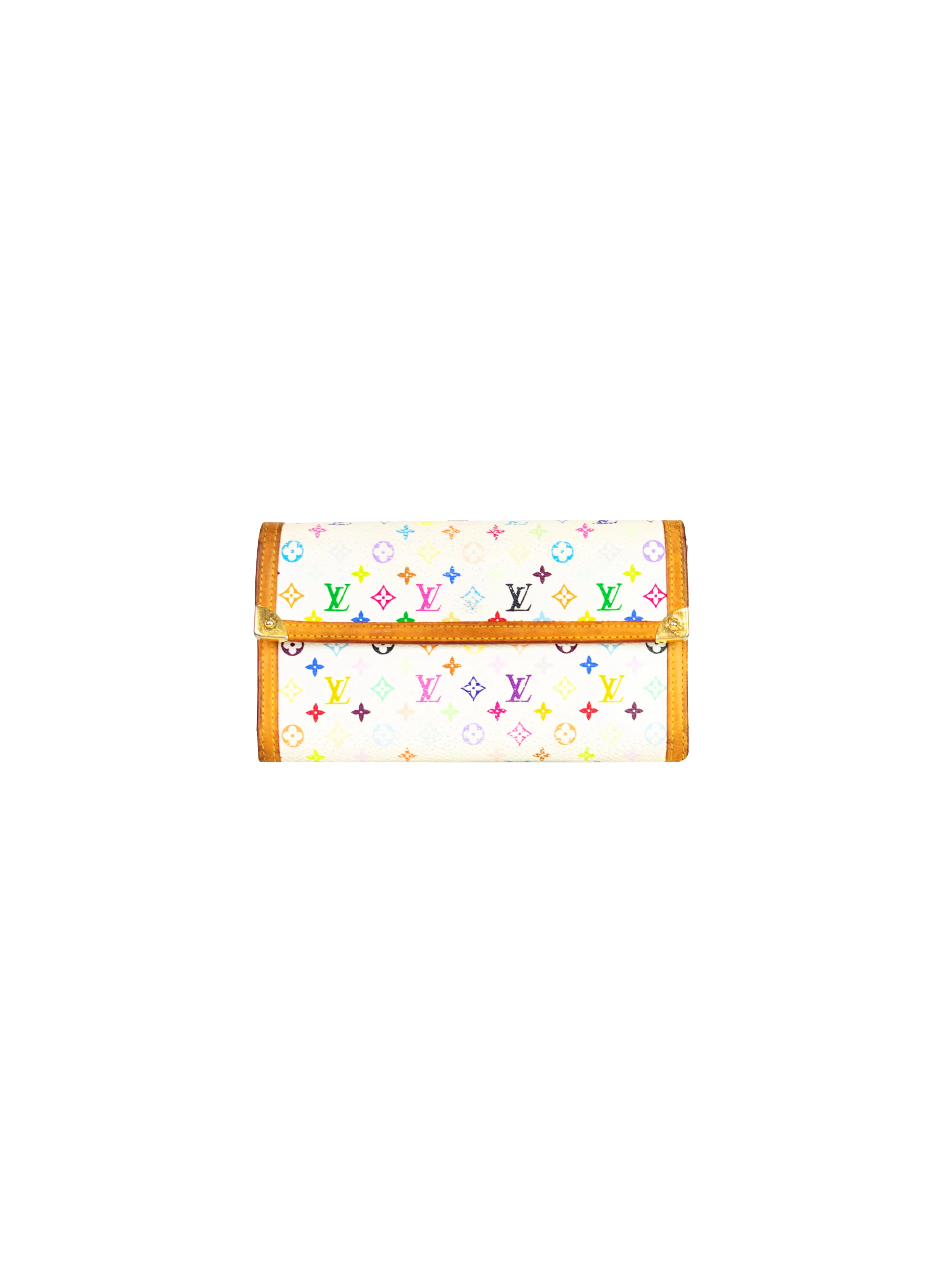 Louis Vuitton 2000s Muramaki Mulicolor Sarah Wallet