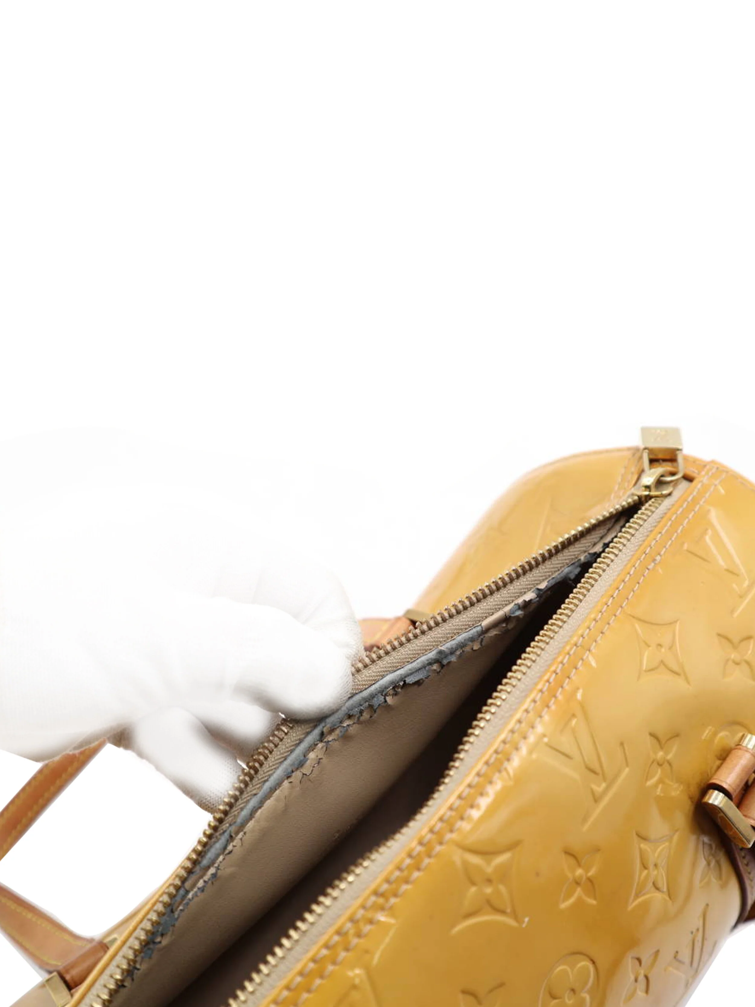 Louis Vuitton 2000s Yellow Vernis Papillion - Image 4