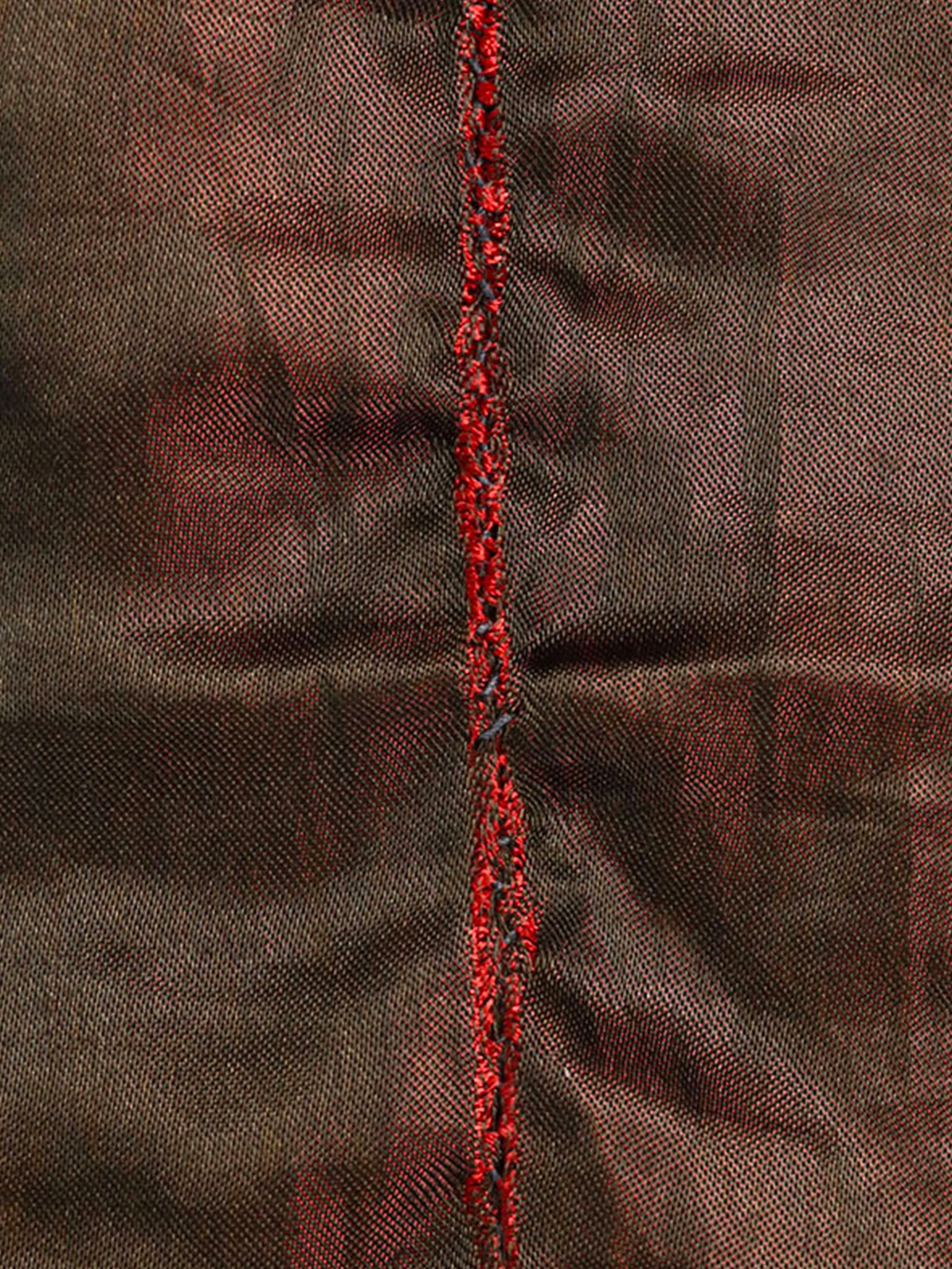 Maison Martin Margiela AW 1997 Red Printed Sheath Dress - Image 4