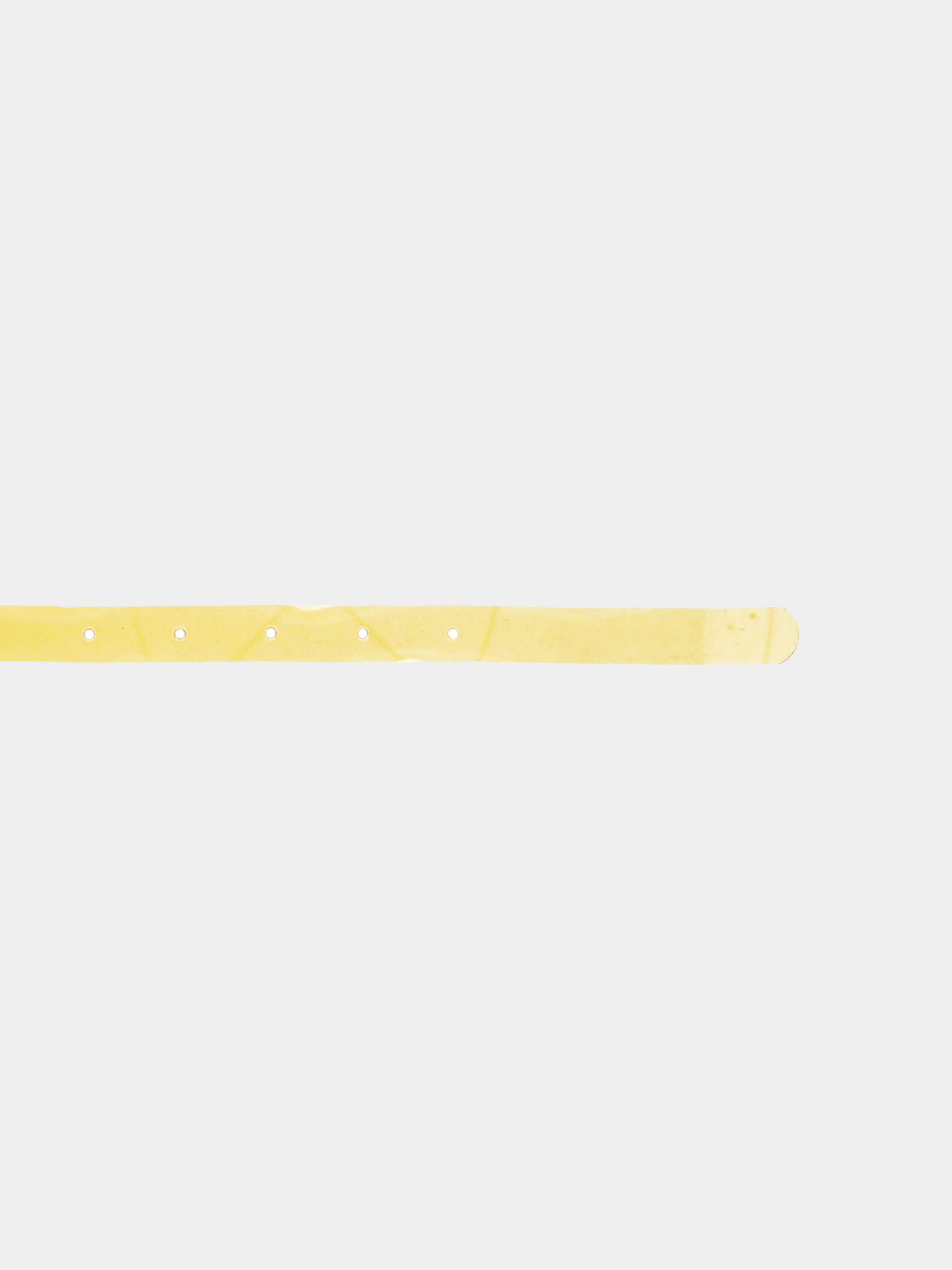 Maison Martin Margiela SS 1996 Yellow Transparent Belt - Image 3
