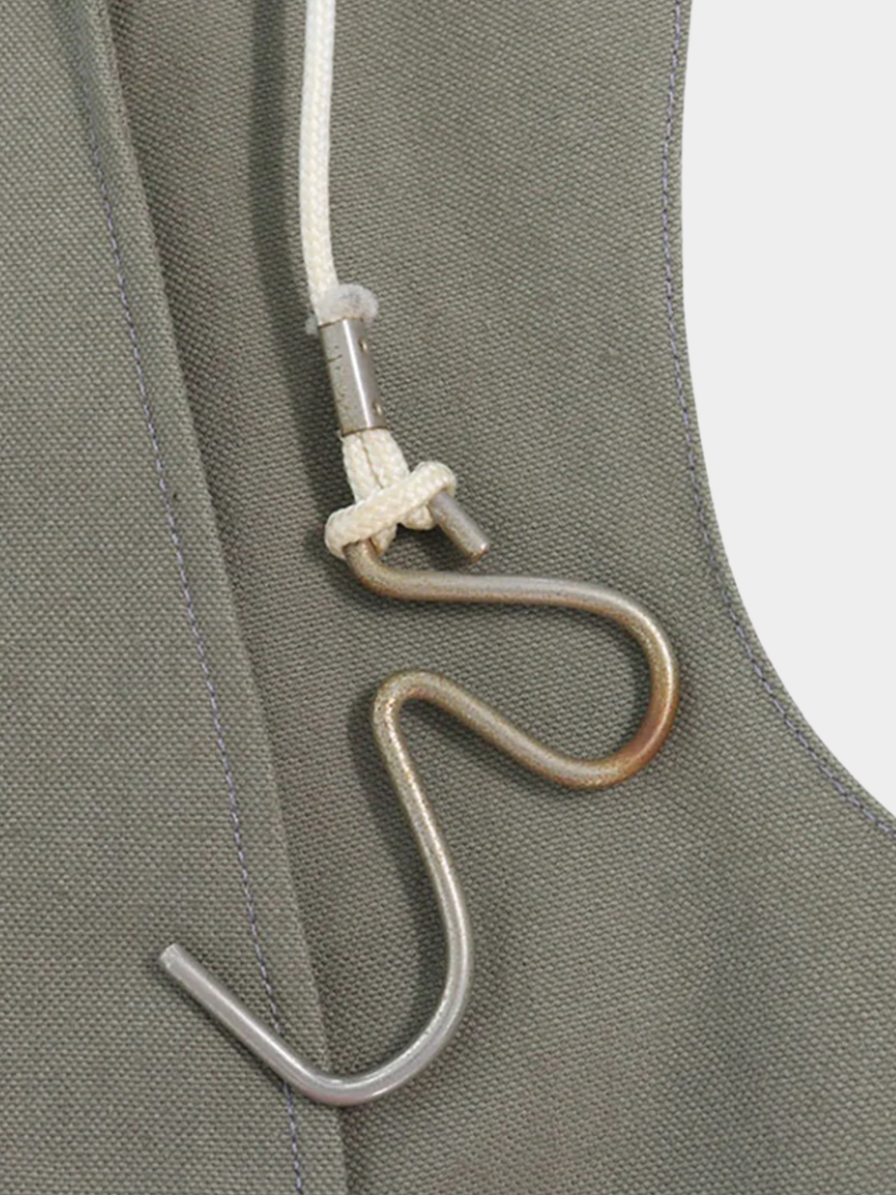 Maison Martin Margiela SS 1998 Olive Green Cotton Vest - Image 4