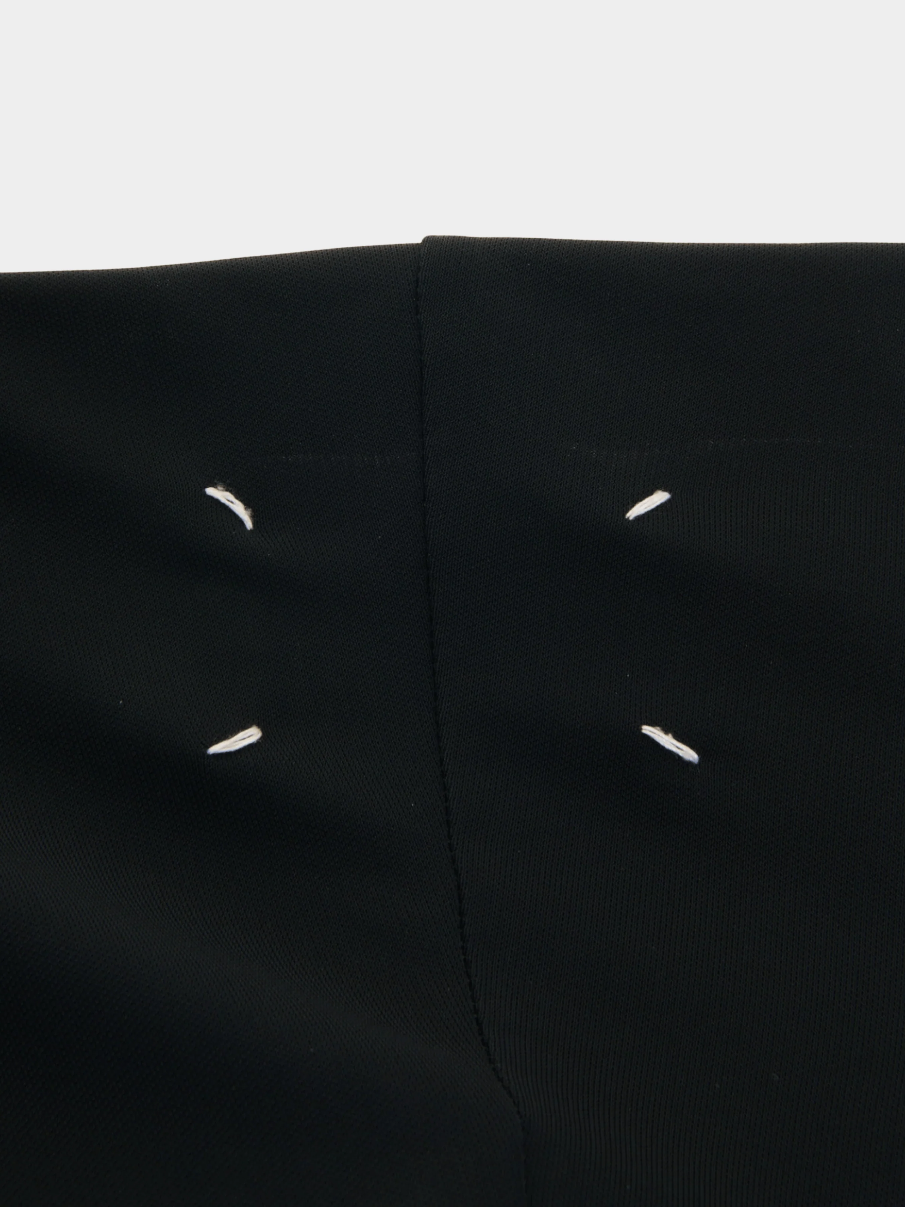 Maison Martin Margiela SS 2006 Black Viscose Off Shoulder Jumpsuit - Image 5