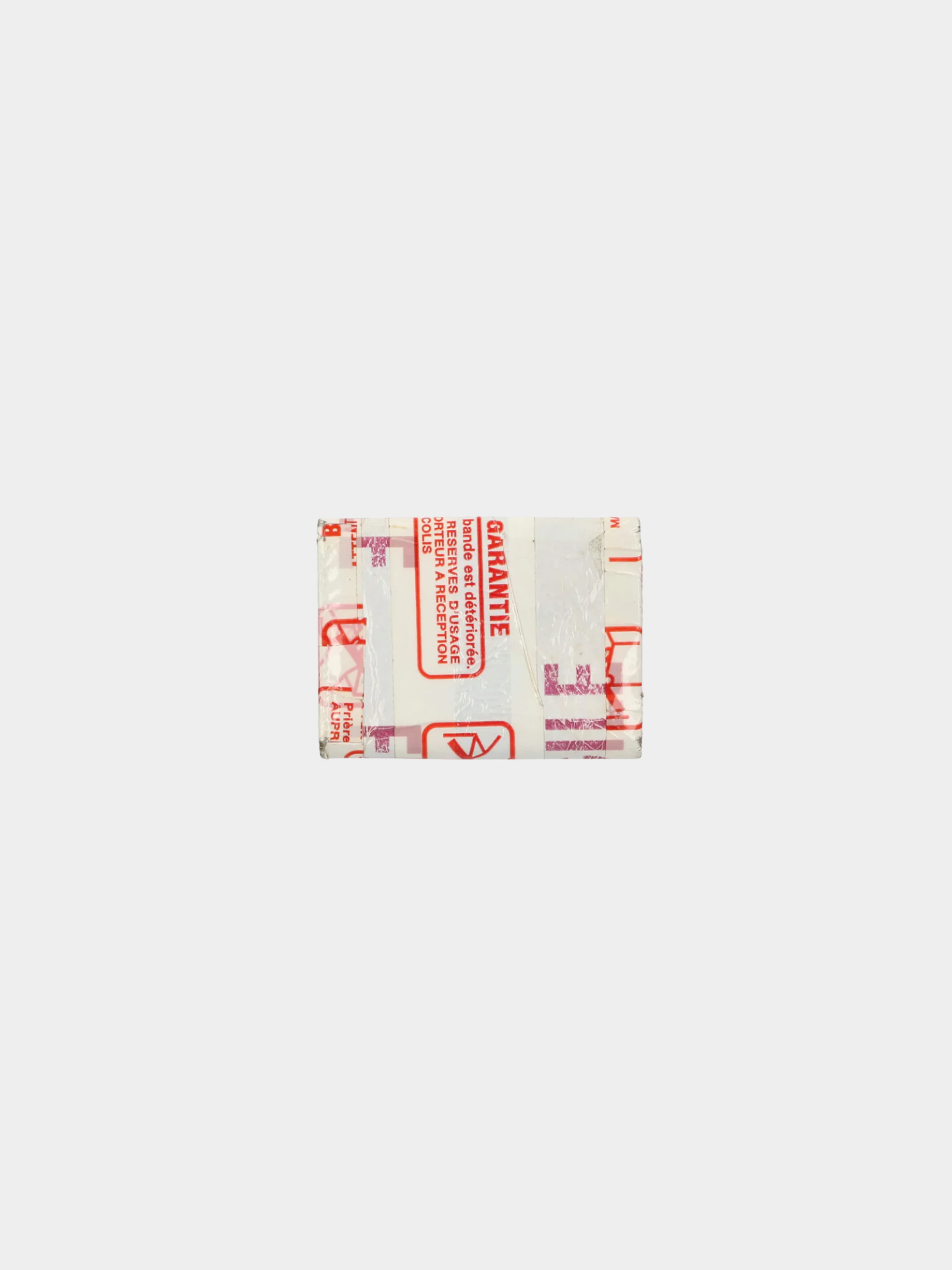 Maison Martin Margiela SS 2006 Red and Off-white Graphic Printed Wallet - Image 2