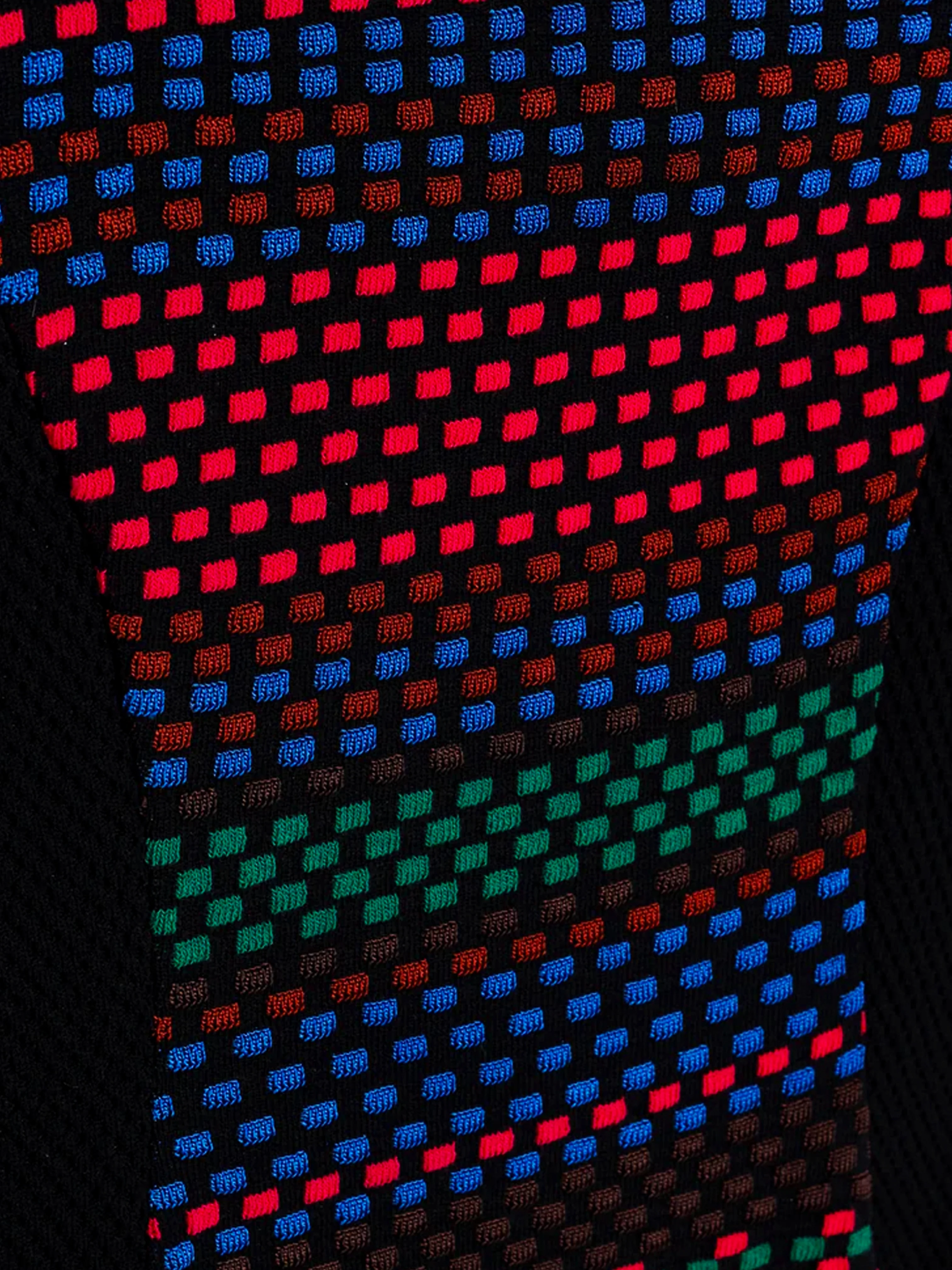 Missoni 2013 Black Cube Knit Bodycon Dress - Image 3