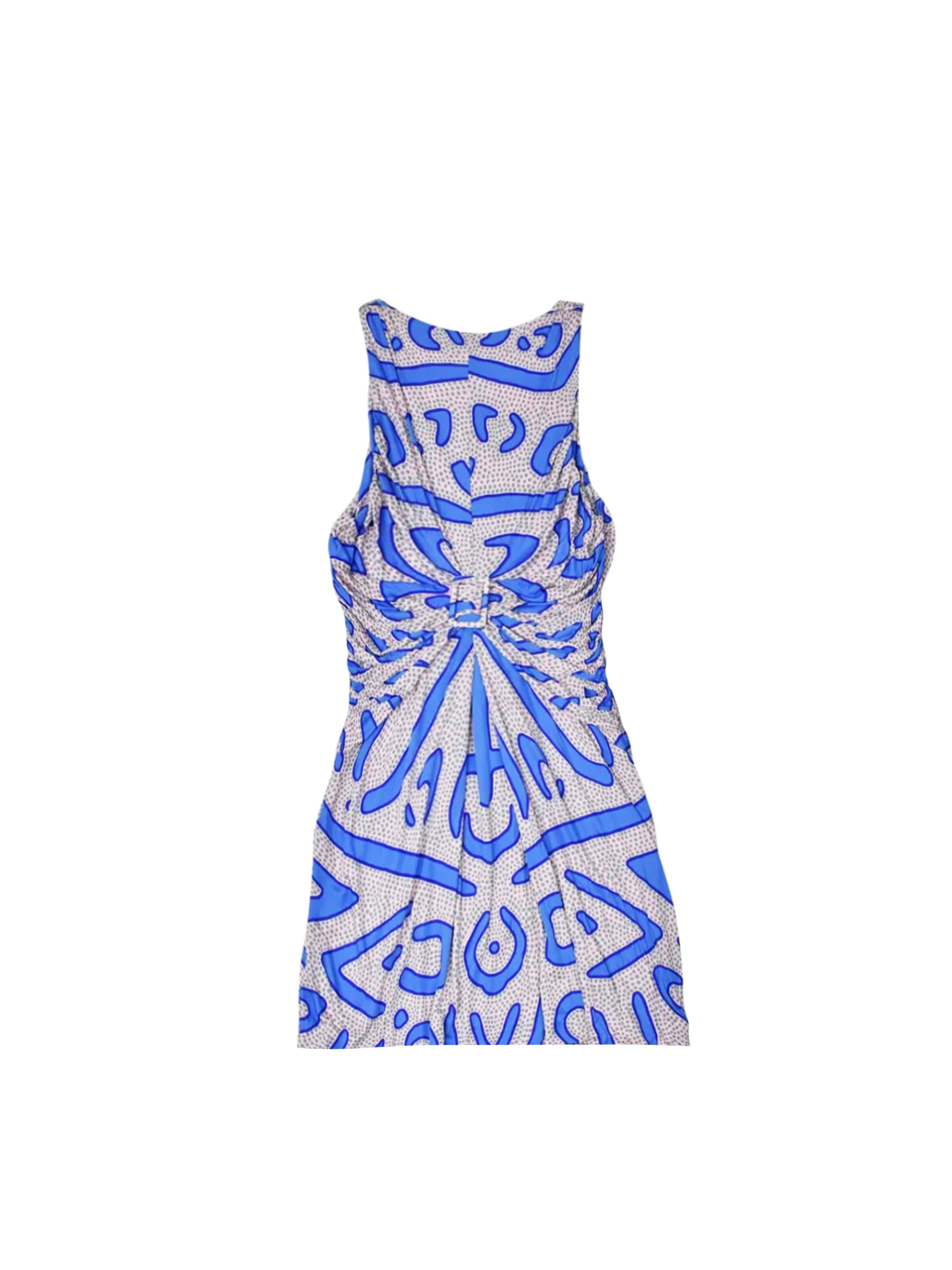 Missoni 2000s Patterned Dress with Crystal Buckle - Image 2