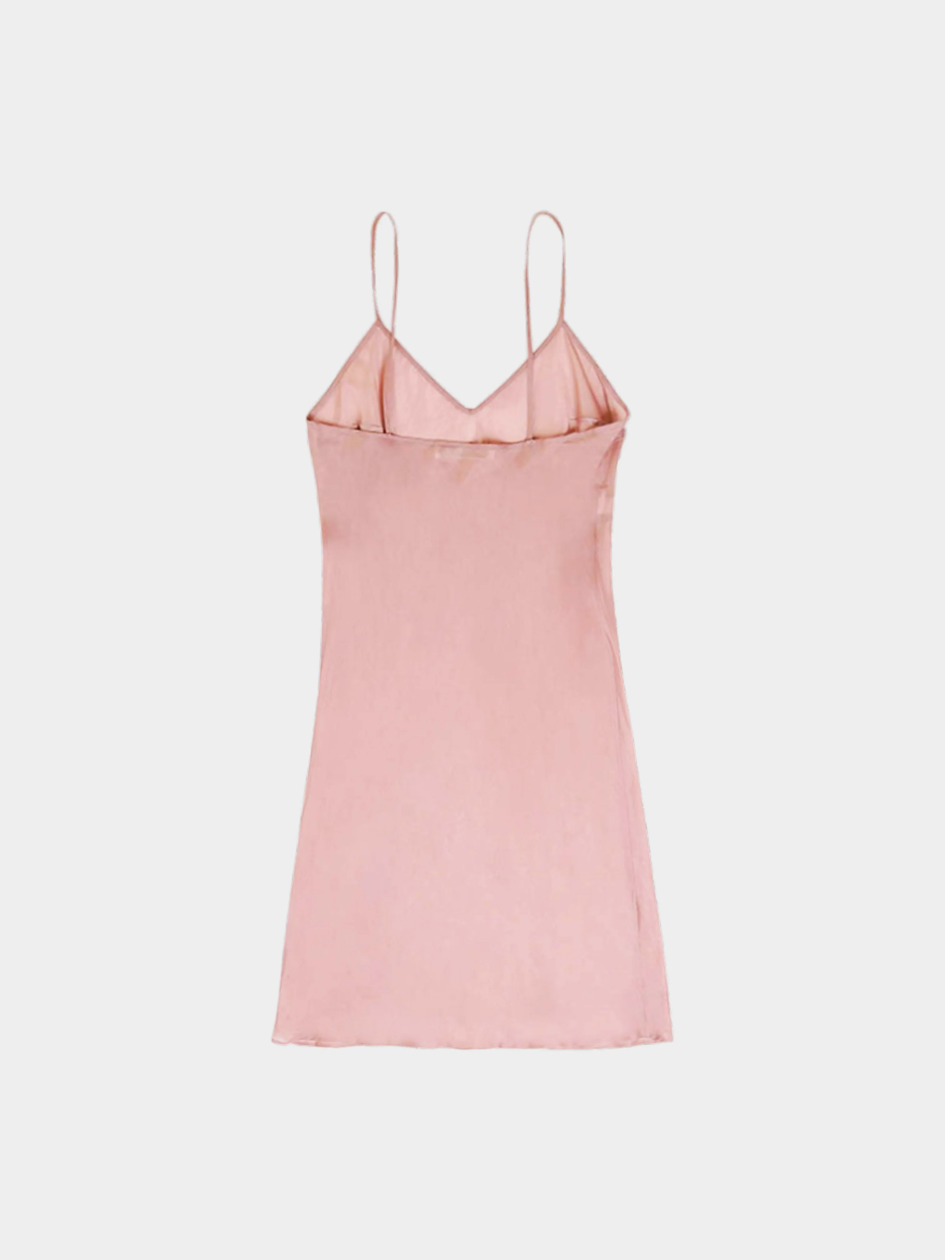 Miu Miu FW 1997 Dusty Pink Sheer Slip Dress - Image 2