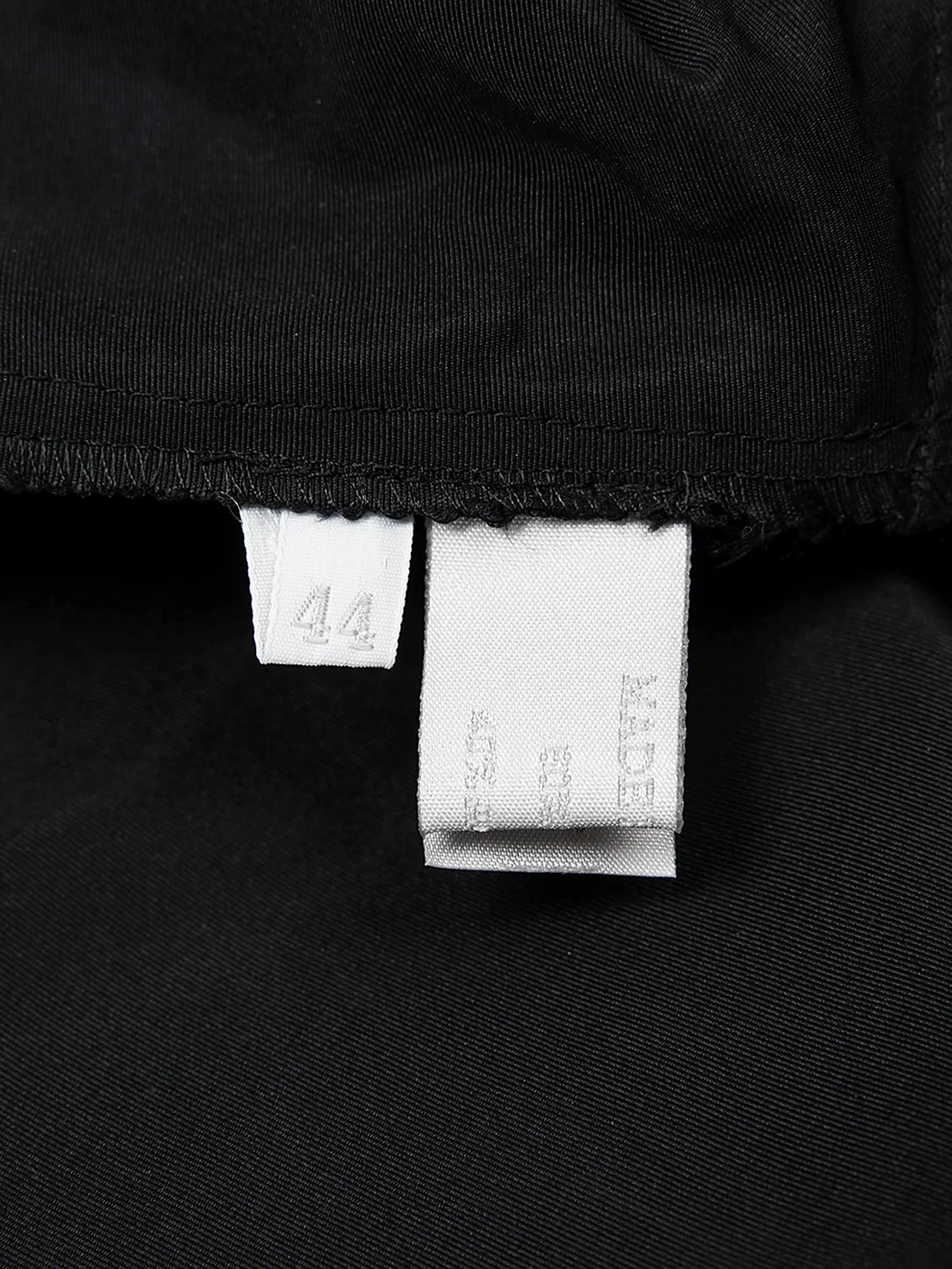 Miu Miu FW 1998 Black Ruffle Trim Top - Image 4