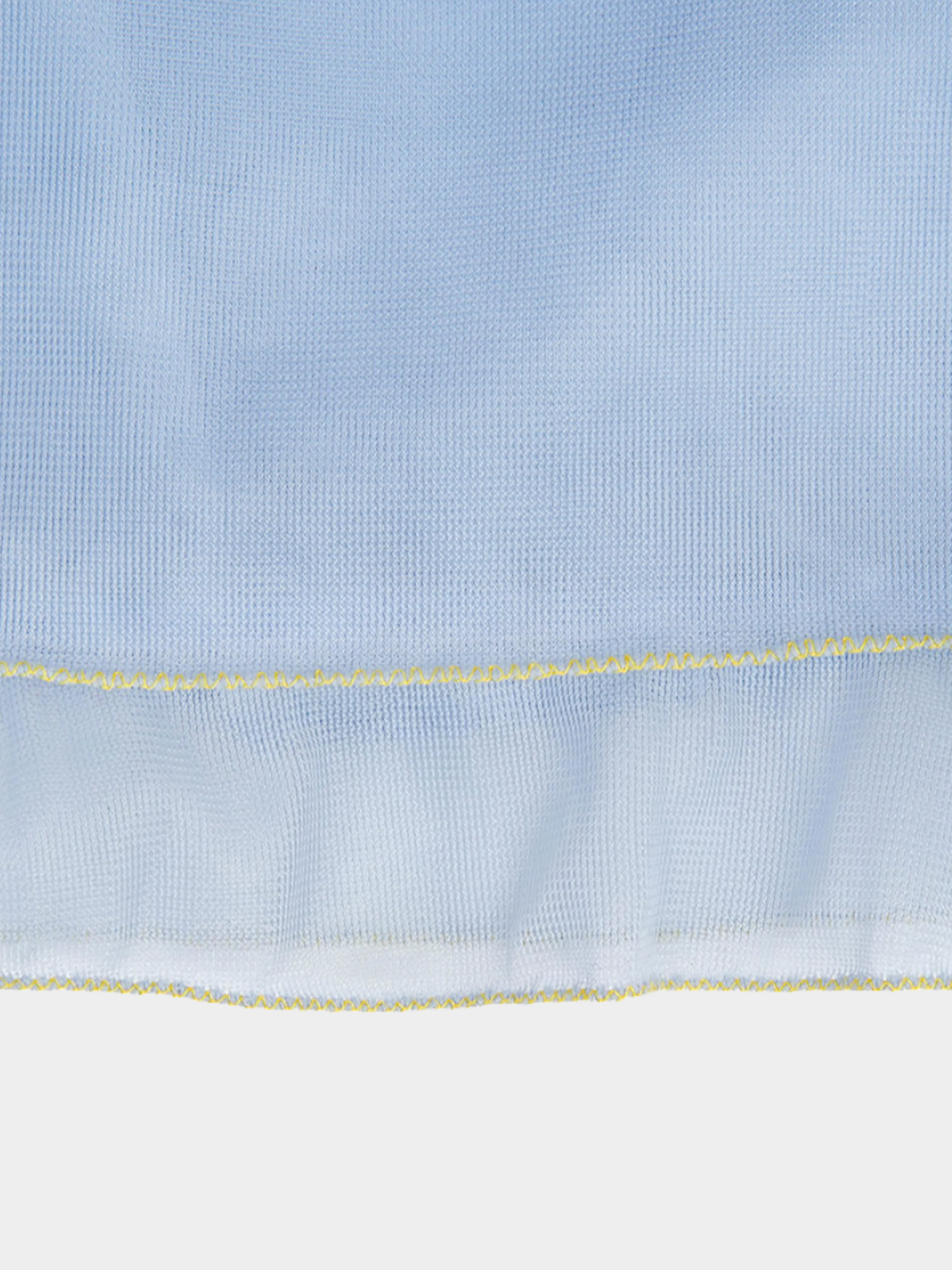 Miu Miu FW 1999 Blue Mesh Skirt - Image 2