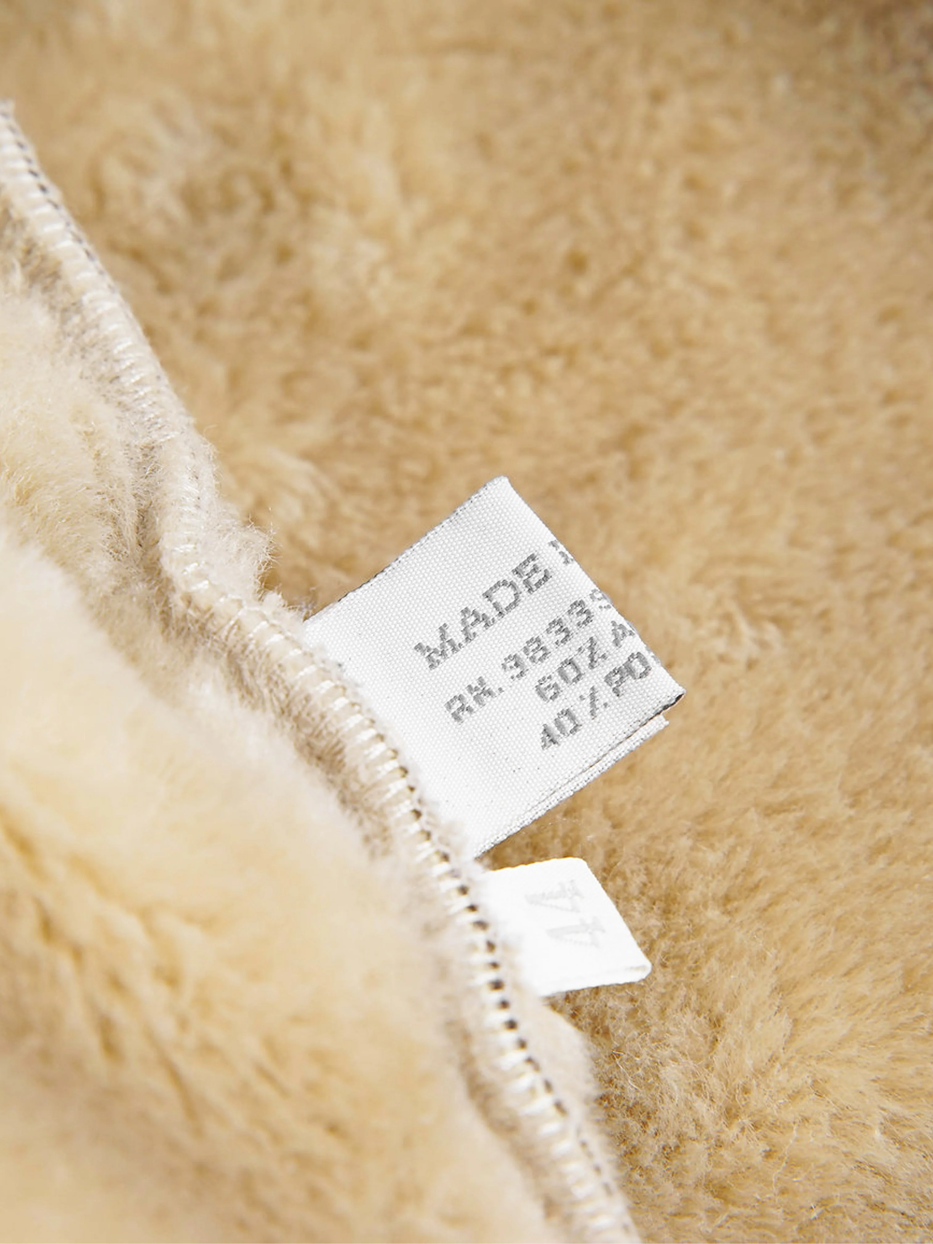 Miu Miu FW 1999 Fleece Lining Buckle Belt Jacket - Image 5