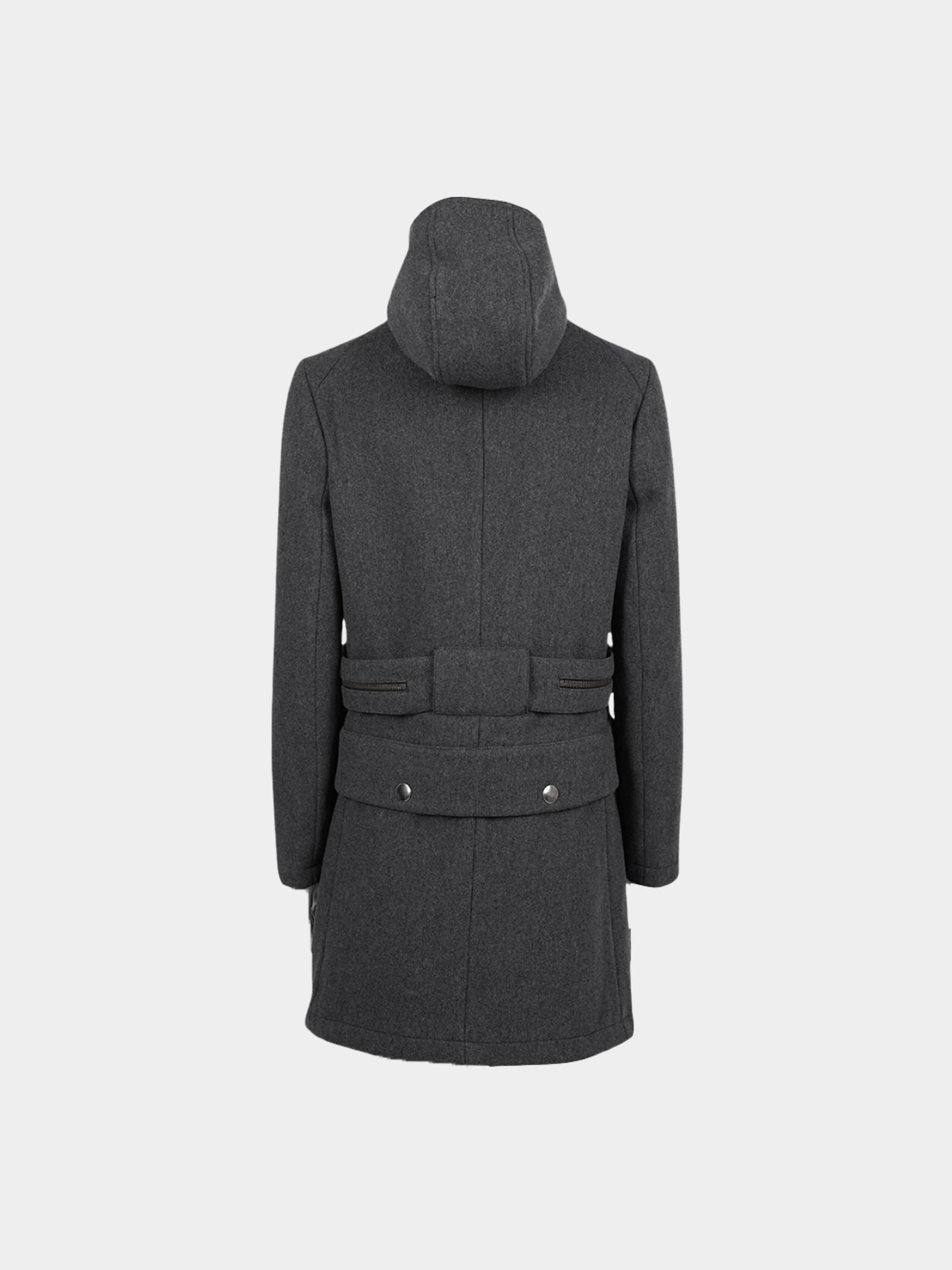 Miu Miu FW 1999 Grey Wool Coat - Image 2