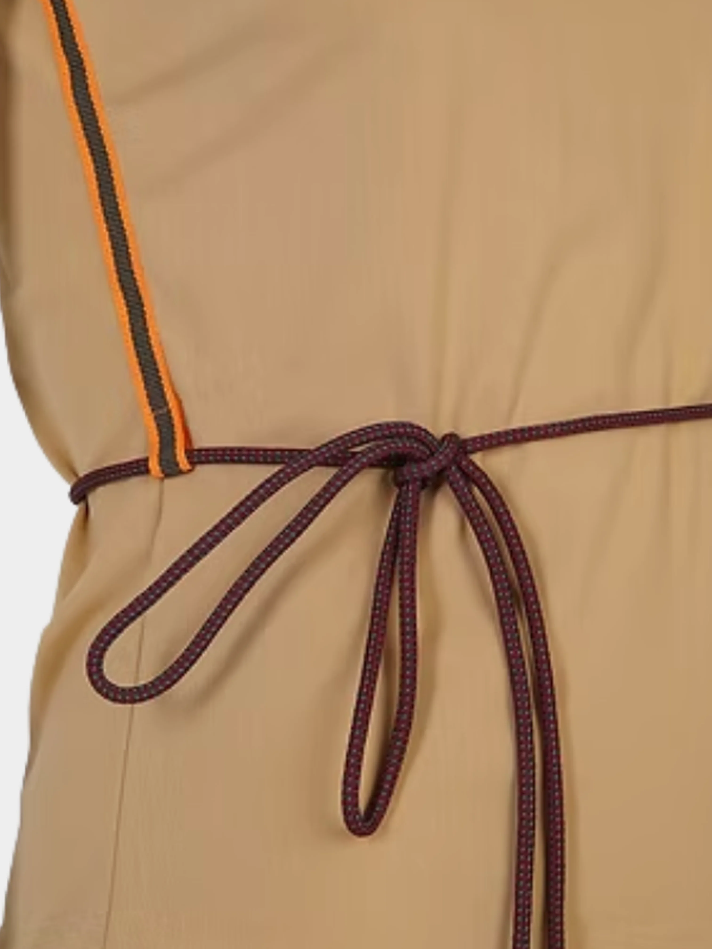 Miu Miu FW 1999 Tan Neoprene Hooded Top - Image 3