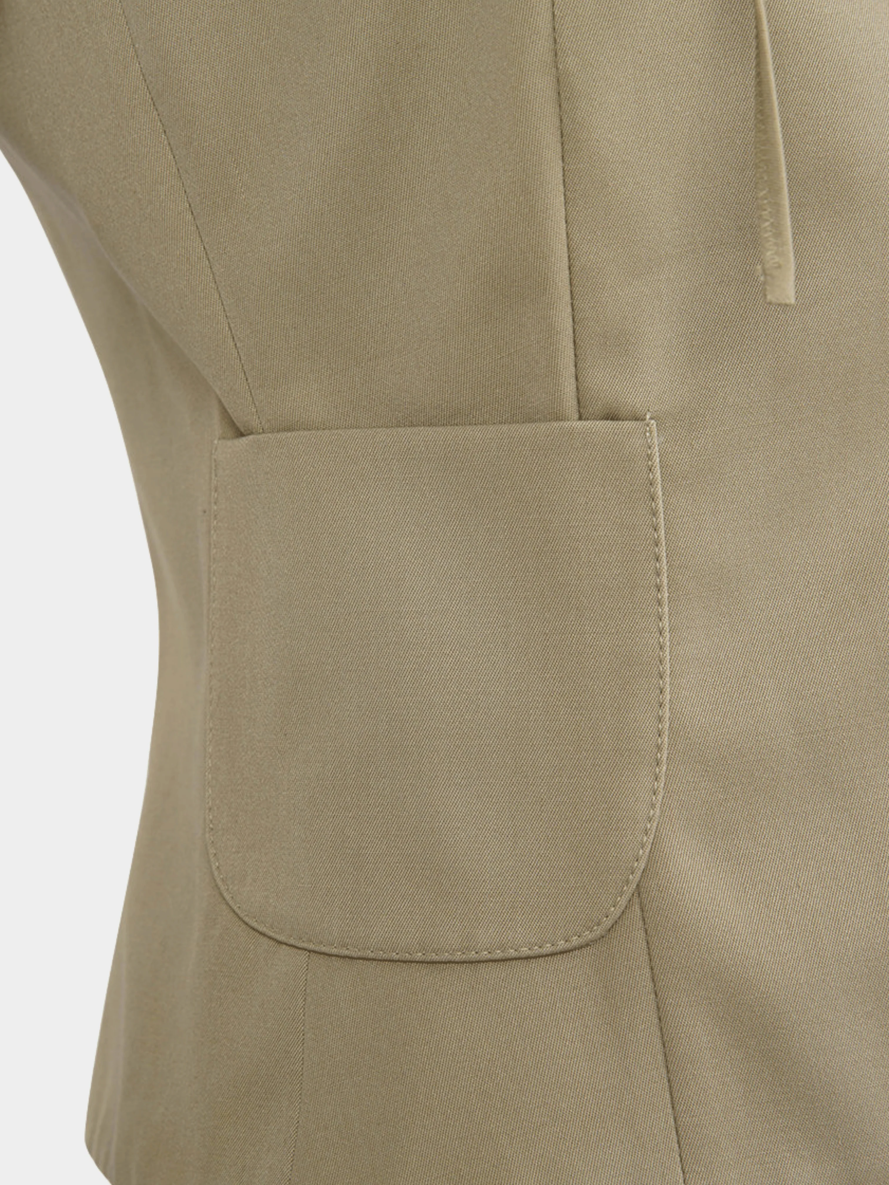 Miu Miu SS 1998 Runway Khaki Lace Up Bustier - Image 4
