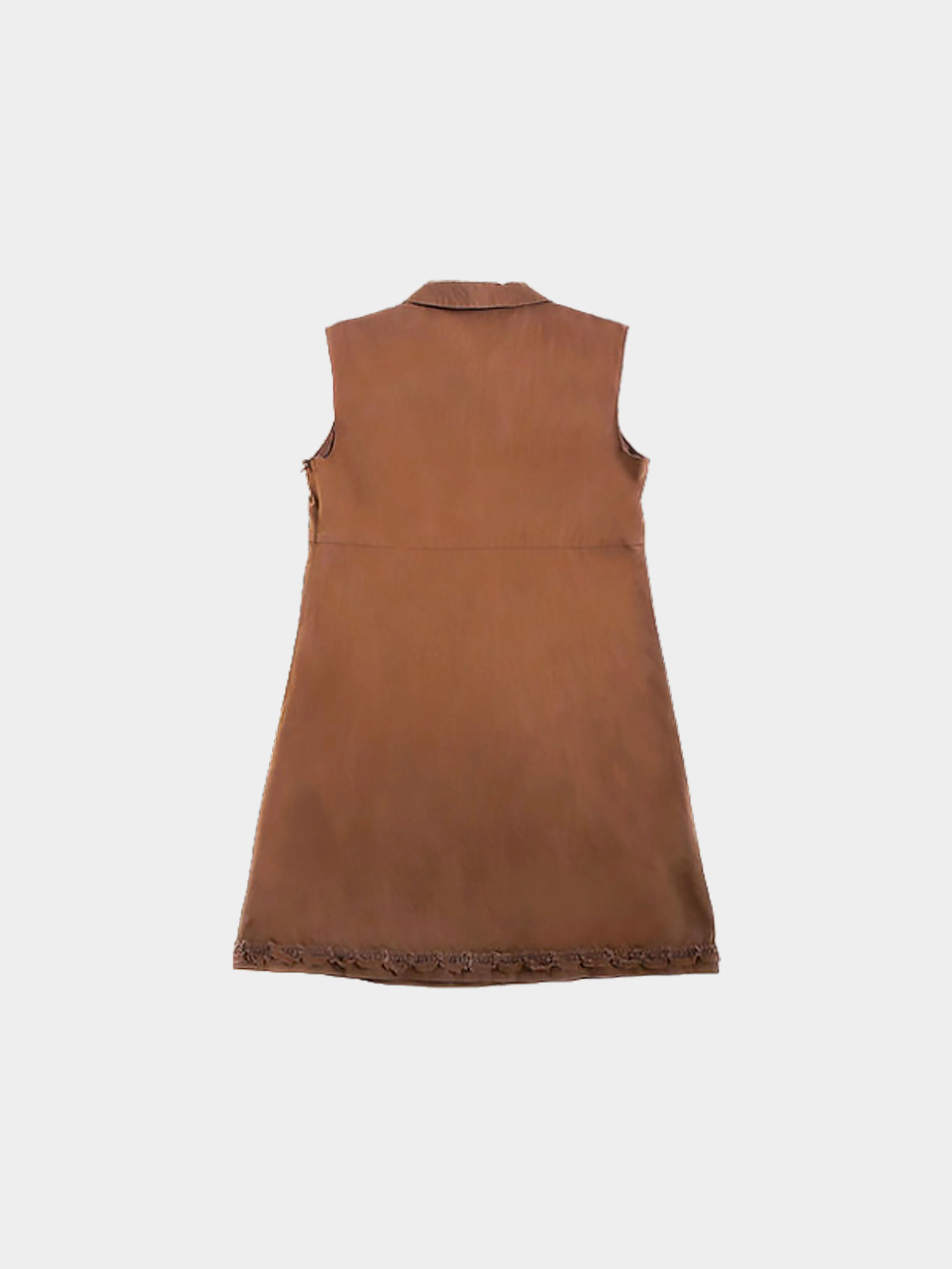 Miu Miu SS 1999 Brown Polo Dress - Image 2
