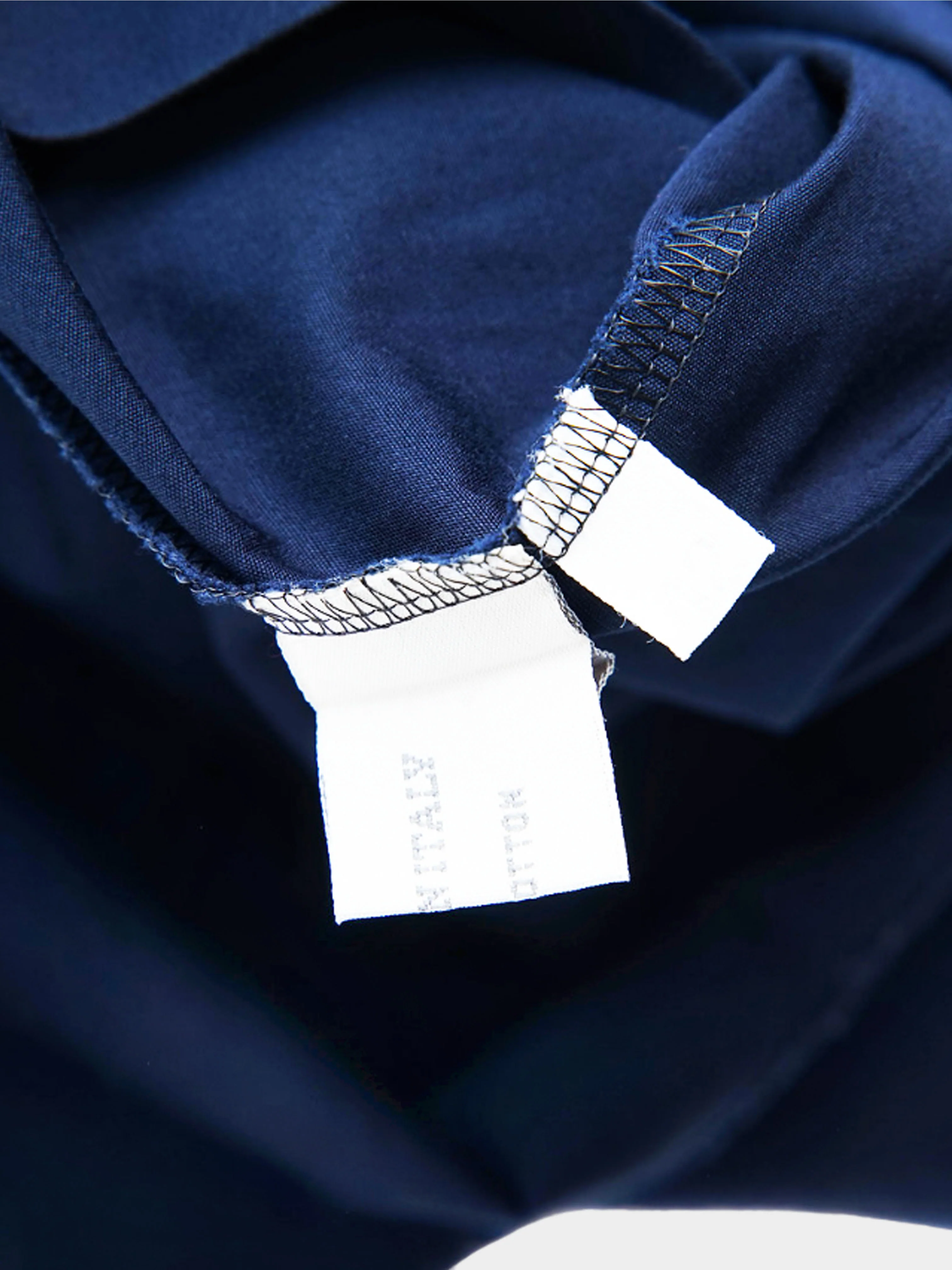 Miu Miu SS 1999 Navy Back Pleated Runway Dress - Image 3