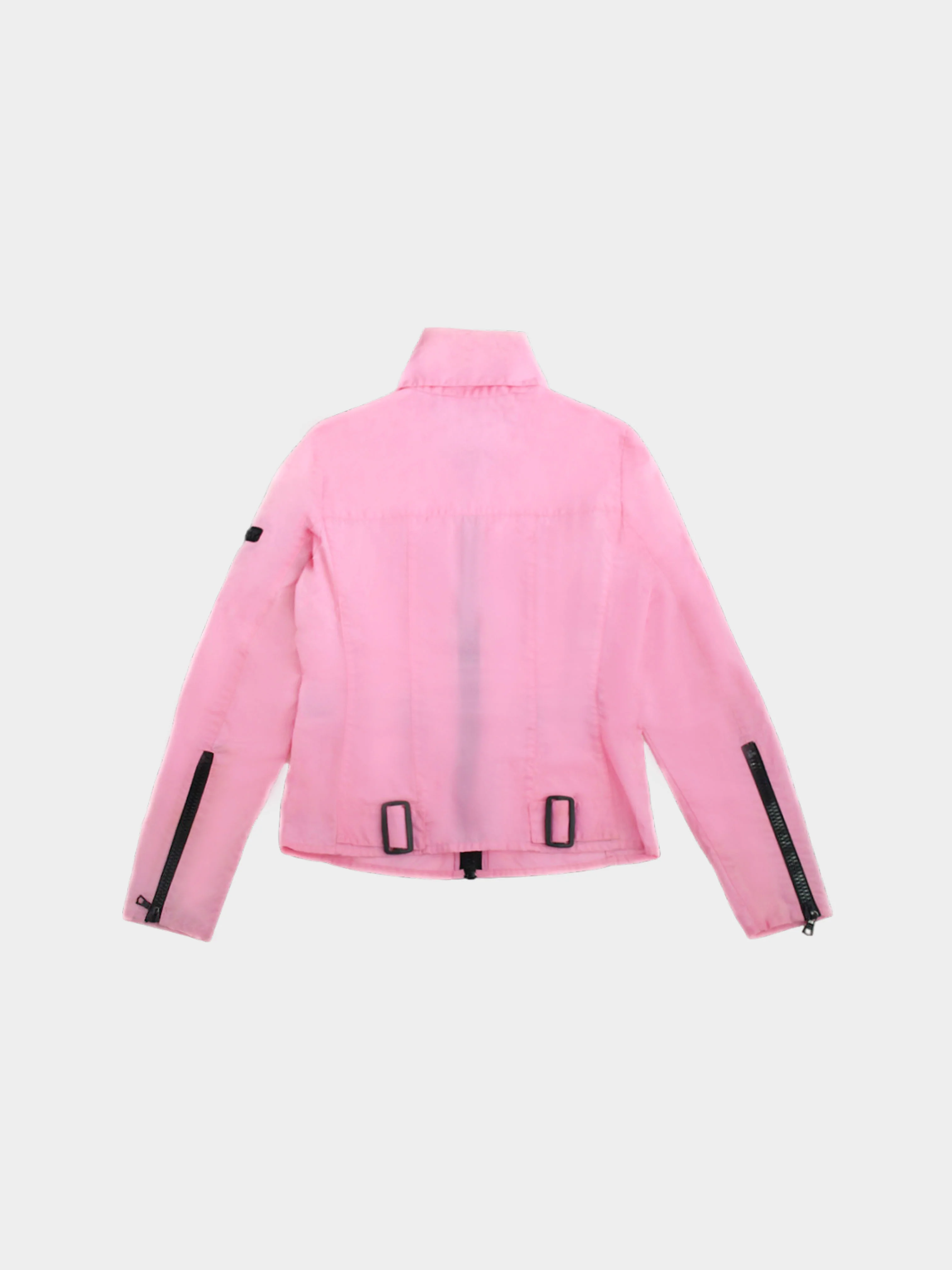 Miu Miu SS 1999 Pink Polyester Jacket - Image 2