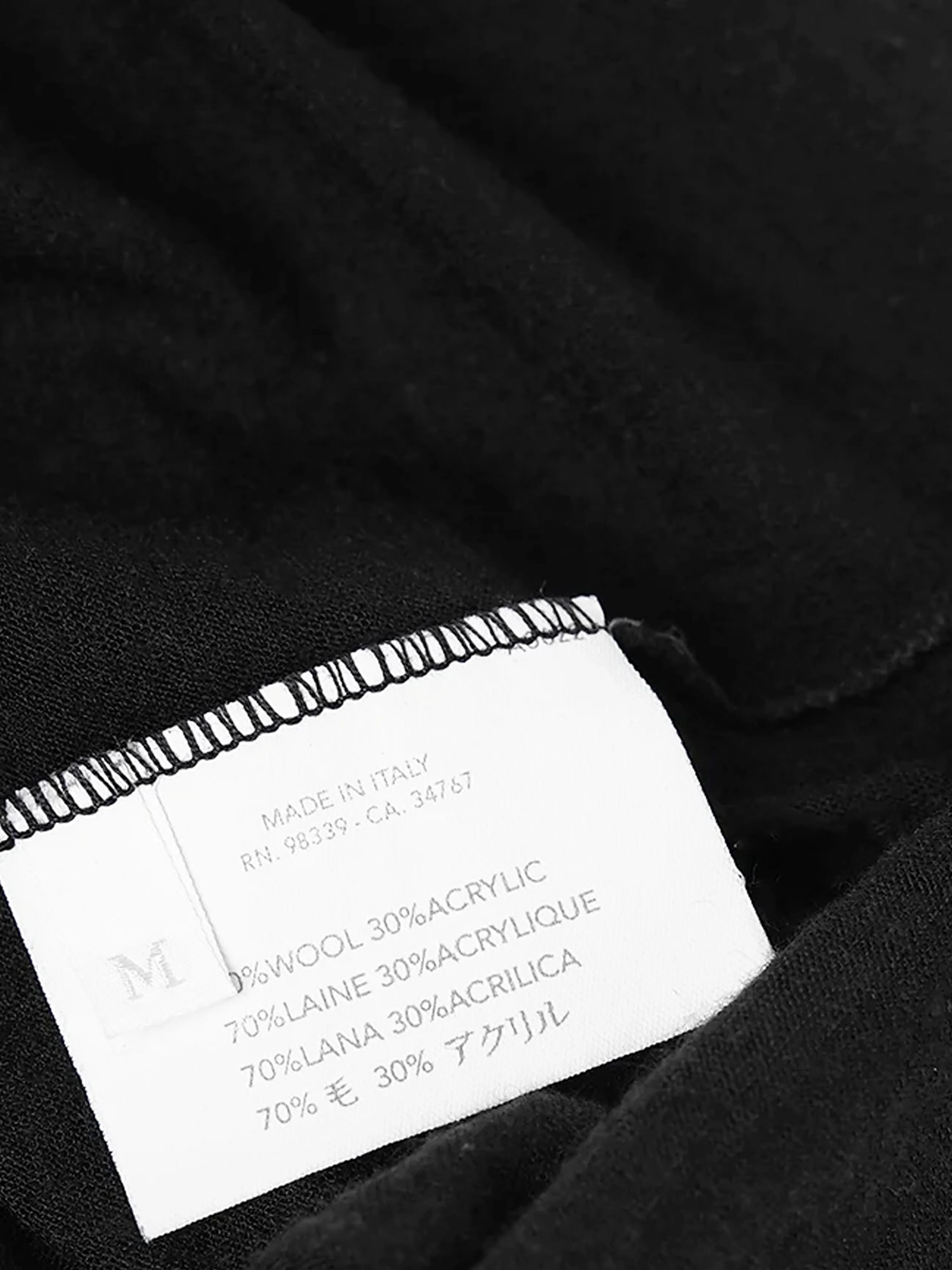 Miu Miu SS 2000 Black Tipped Top and Skirt Set - Image 6