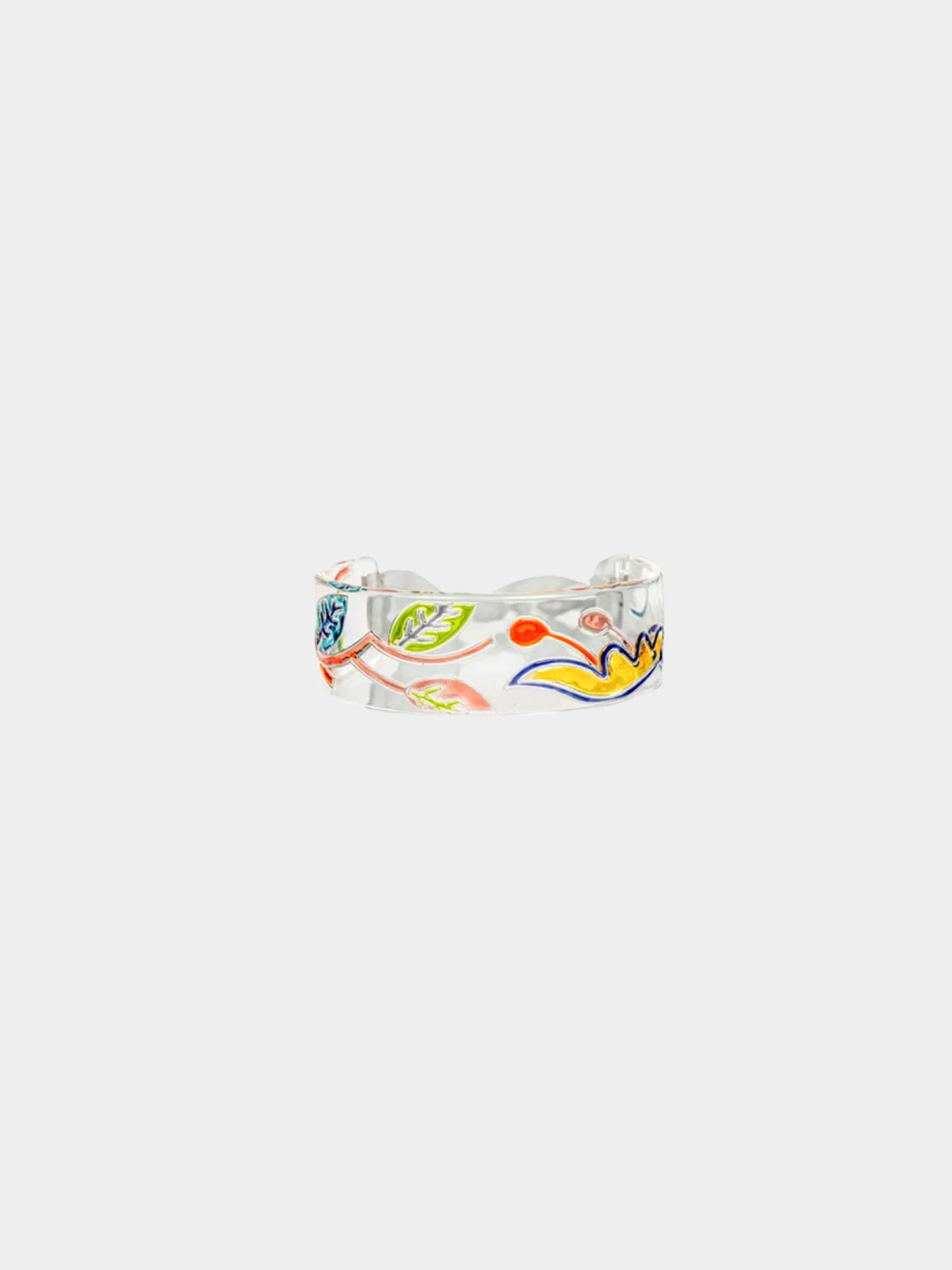 Miu Miu SS 2014 Runway Lucite Painted Choker Necklace
